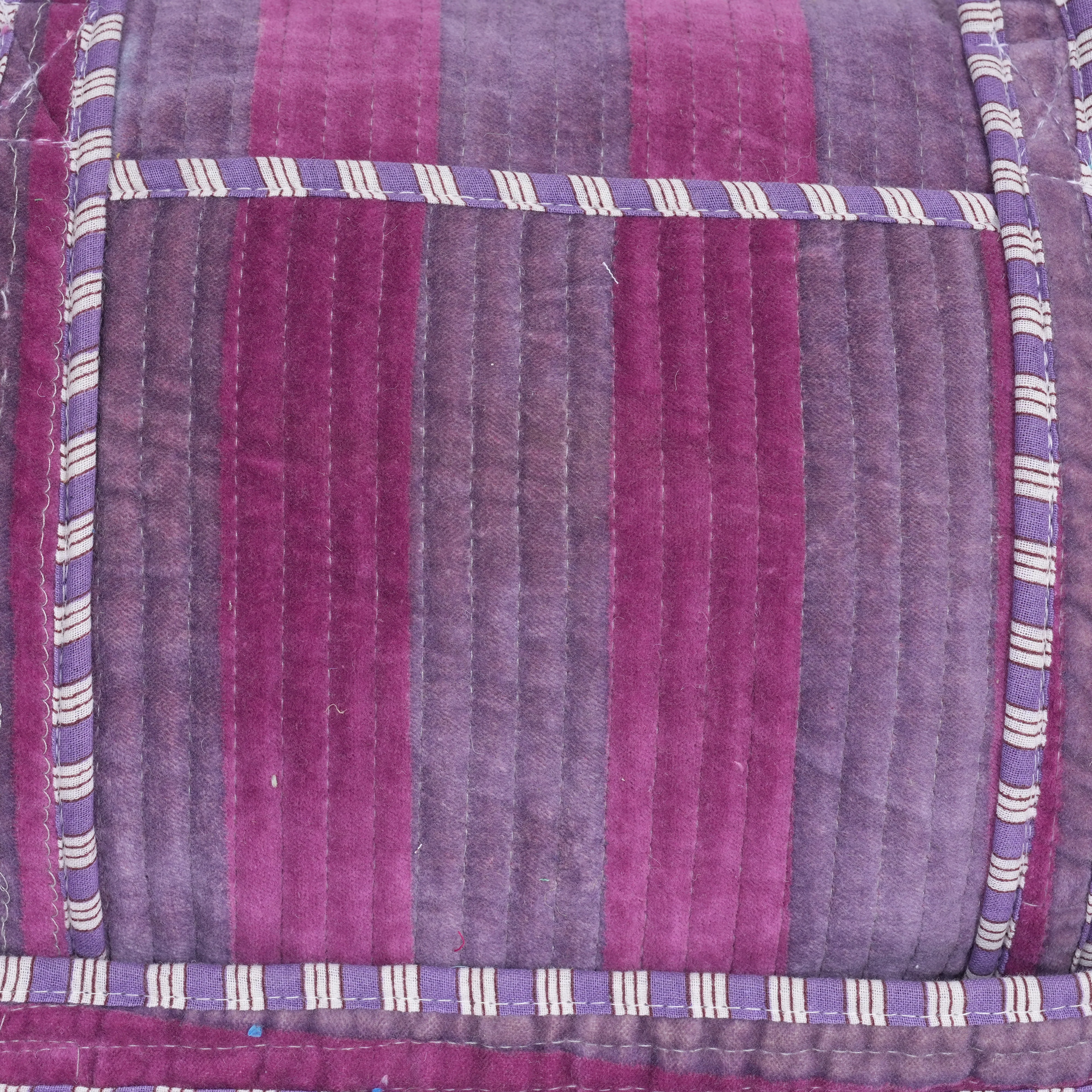 The Striped Velvet Weekender - Image 17