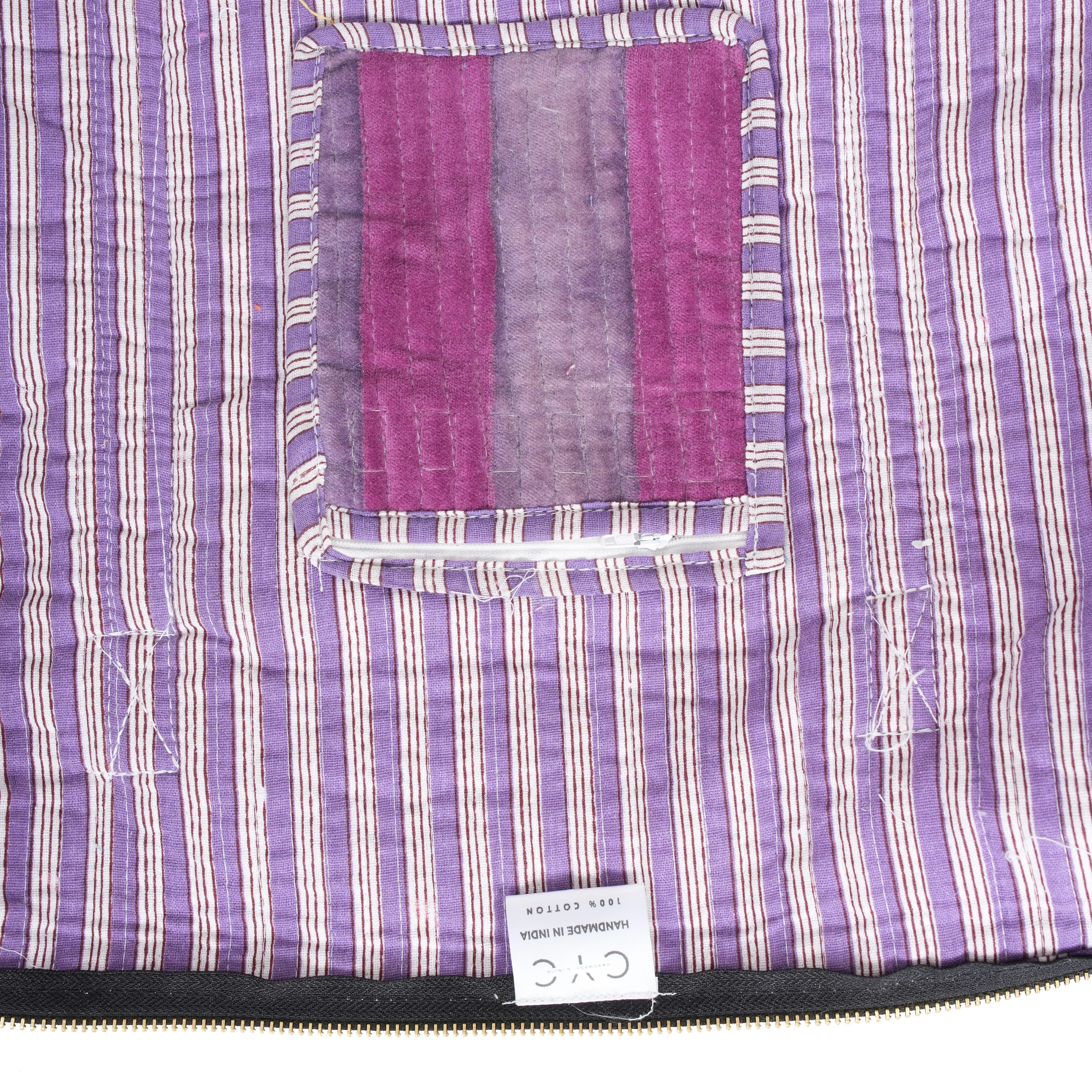 The Striped Velvet Weekender - Image 20