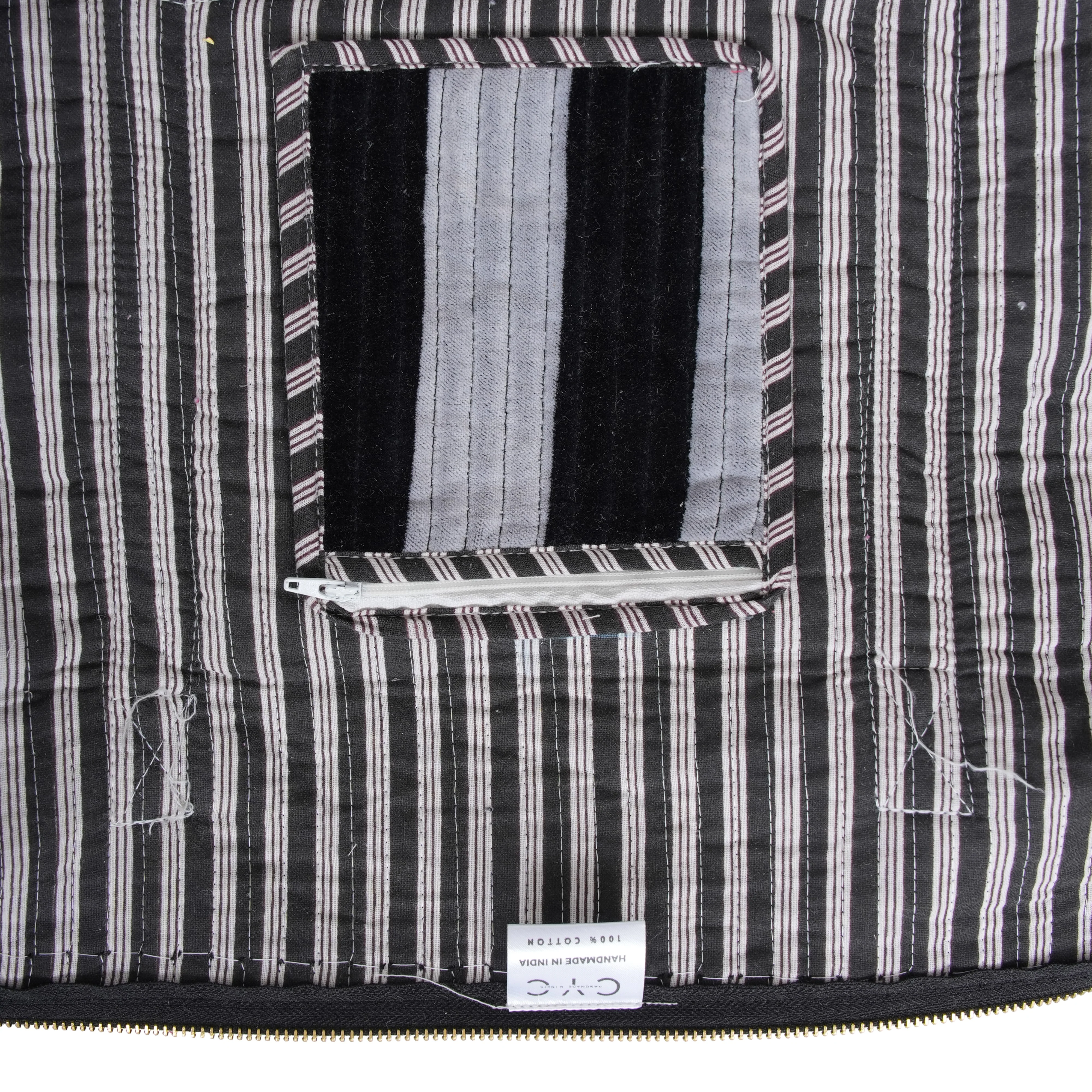 The Striped Velvet Weekender - Image 30
