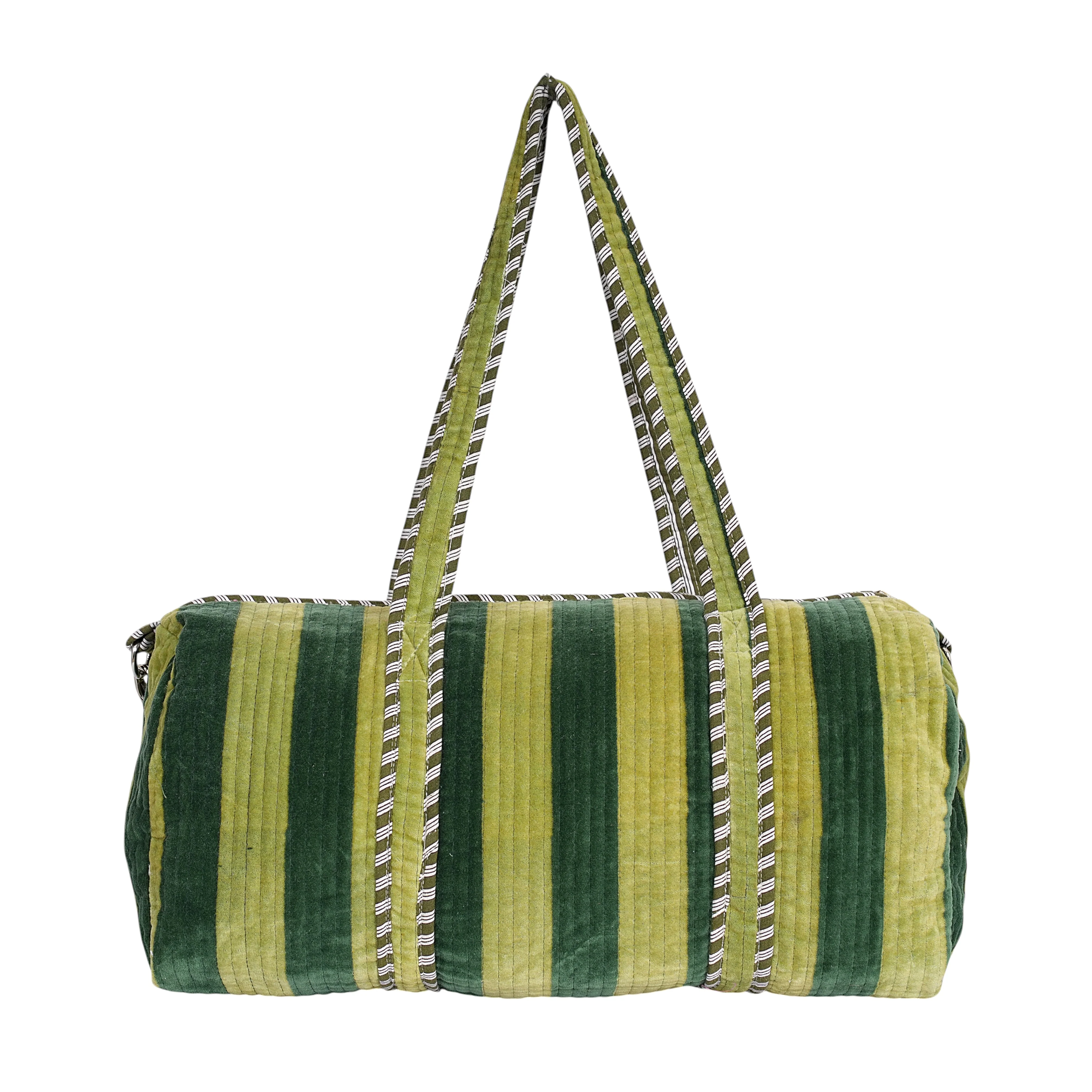 The Striped Velvet Weekender - Image 33