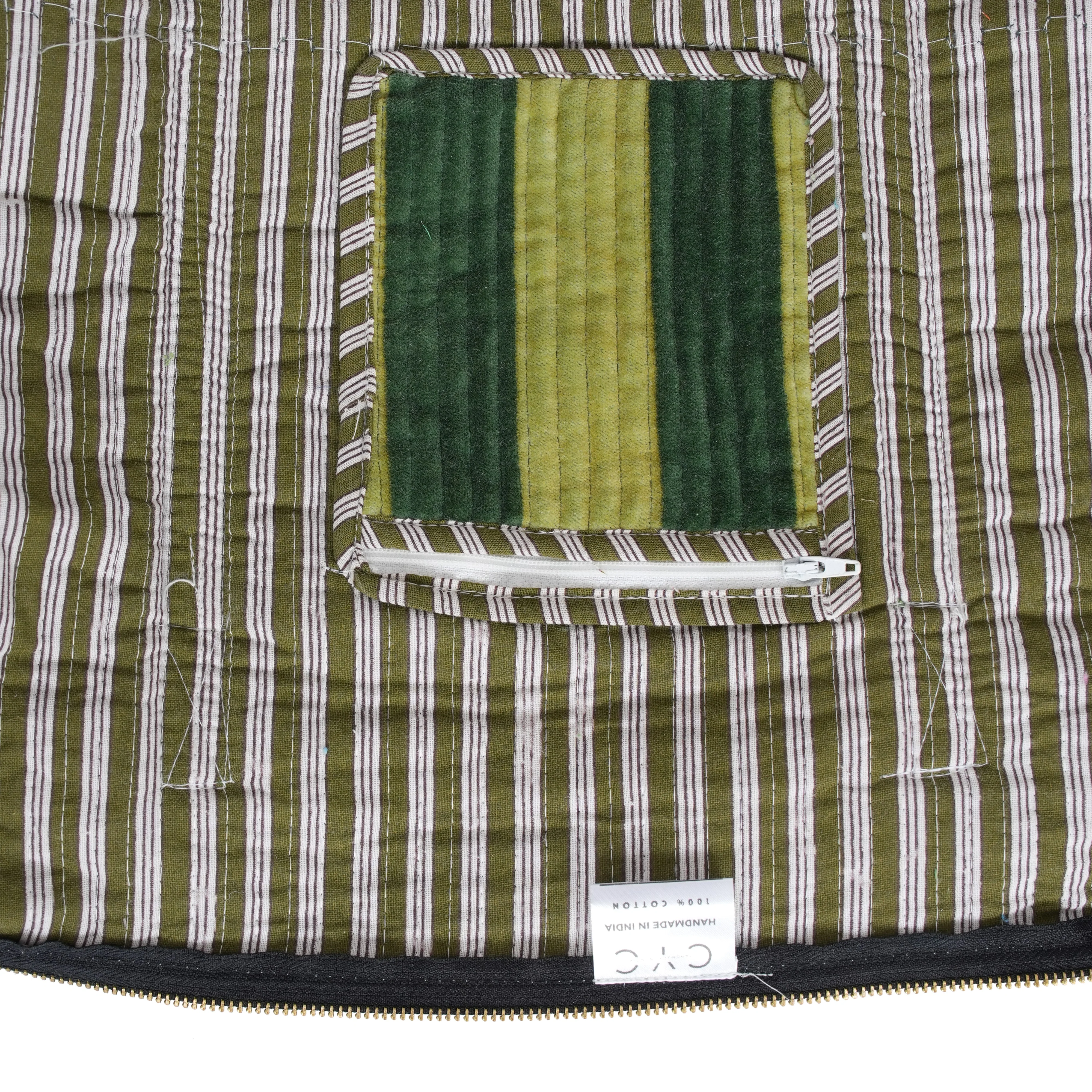 The Striped Velvet Weekender - Image 35