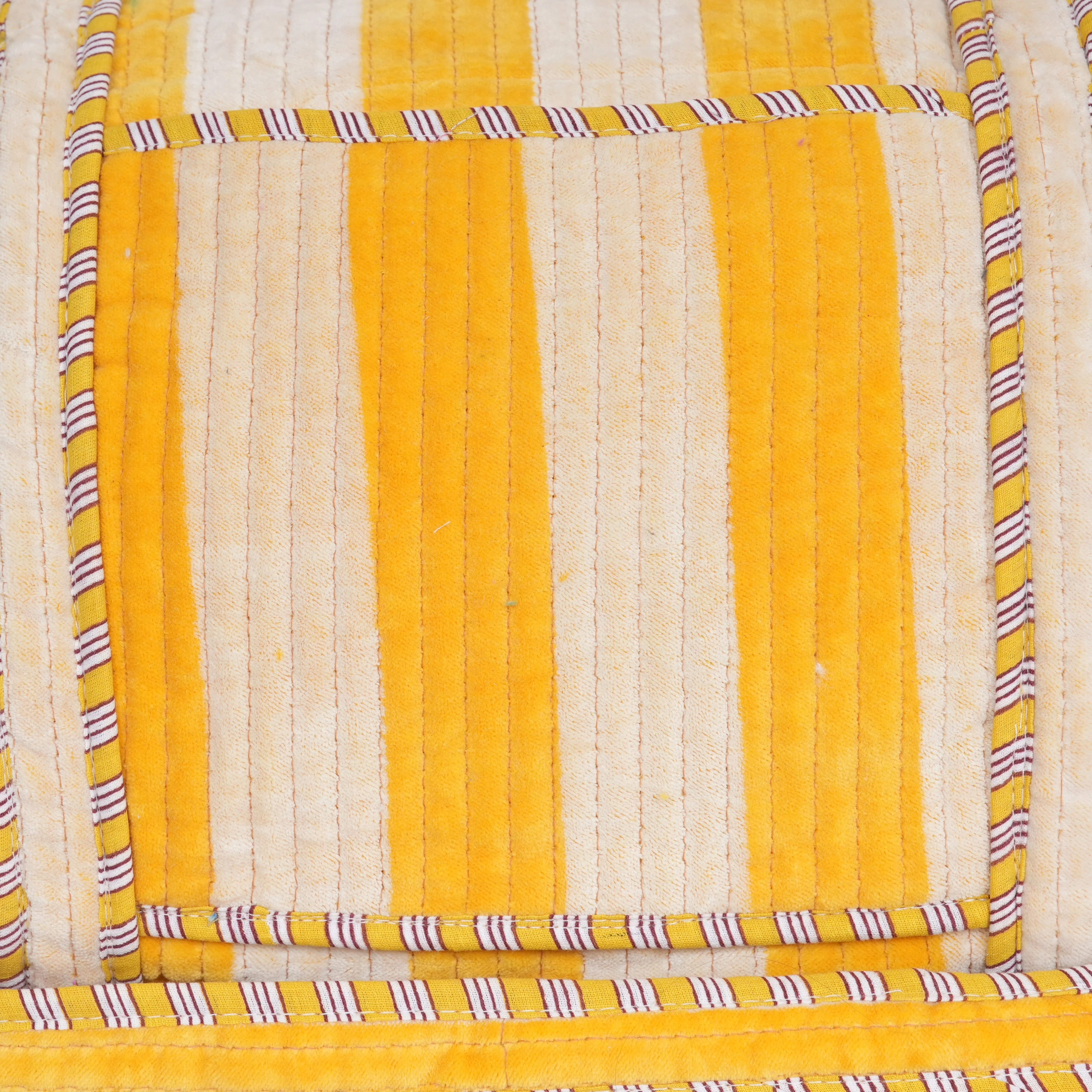 The Striped Velvet Weekender - Image 37