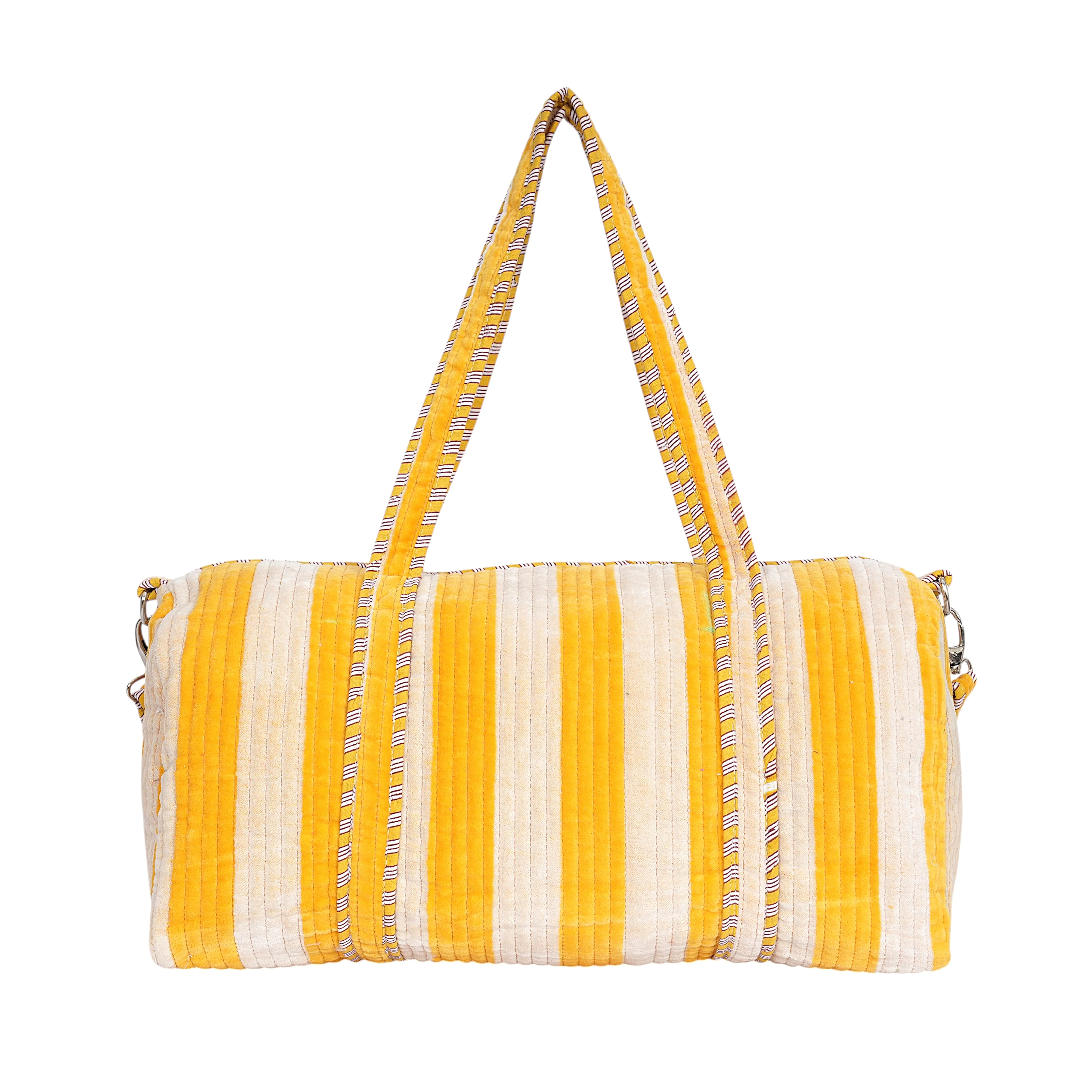 The Striped Velvet Weekender - Image 39