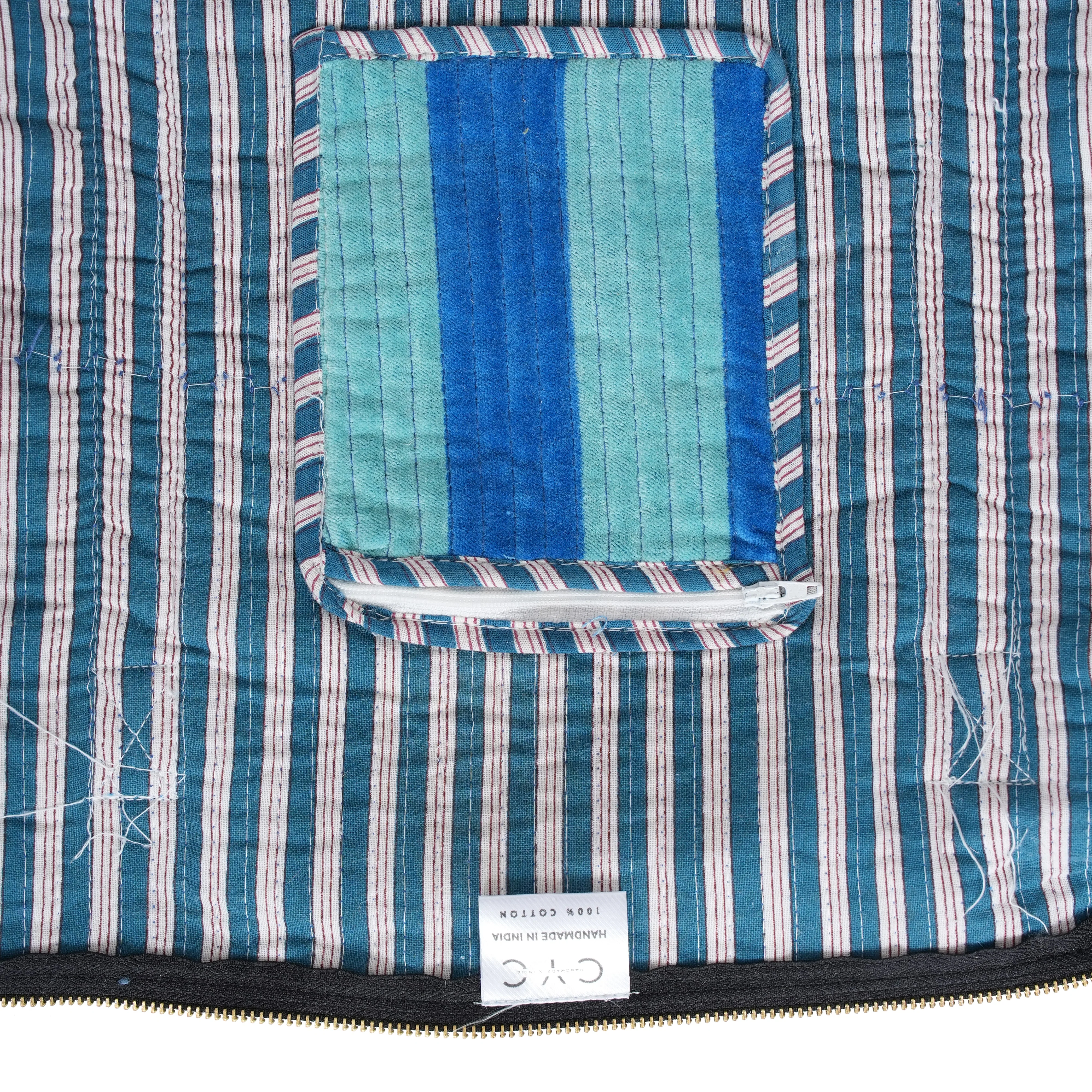 The Striped Velvet Weekender - Image 49