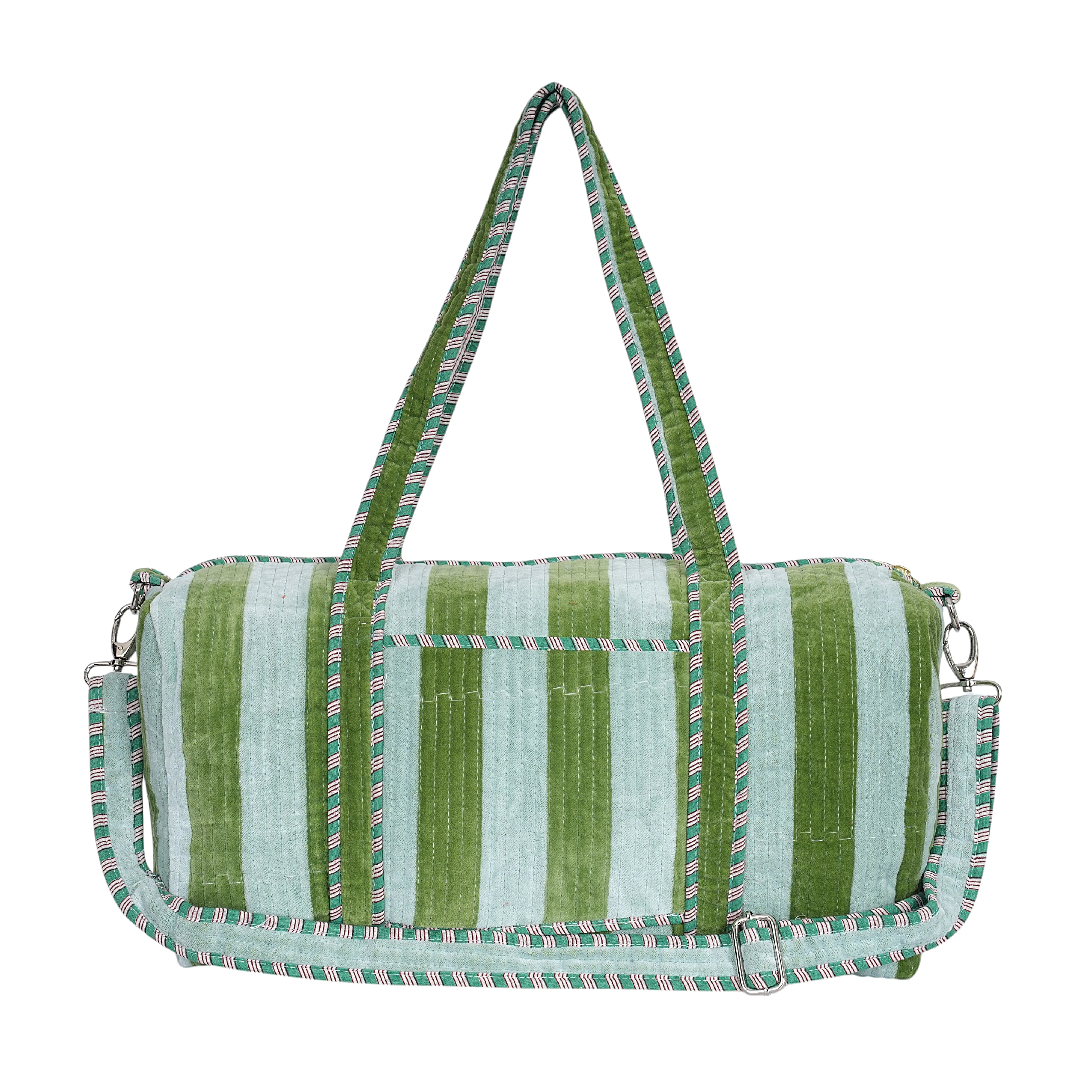 The Striped Velvet Weekender - Image 50