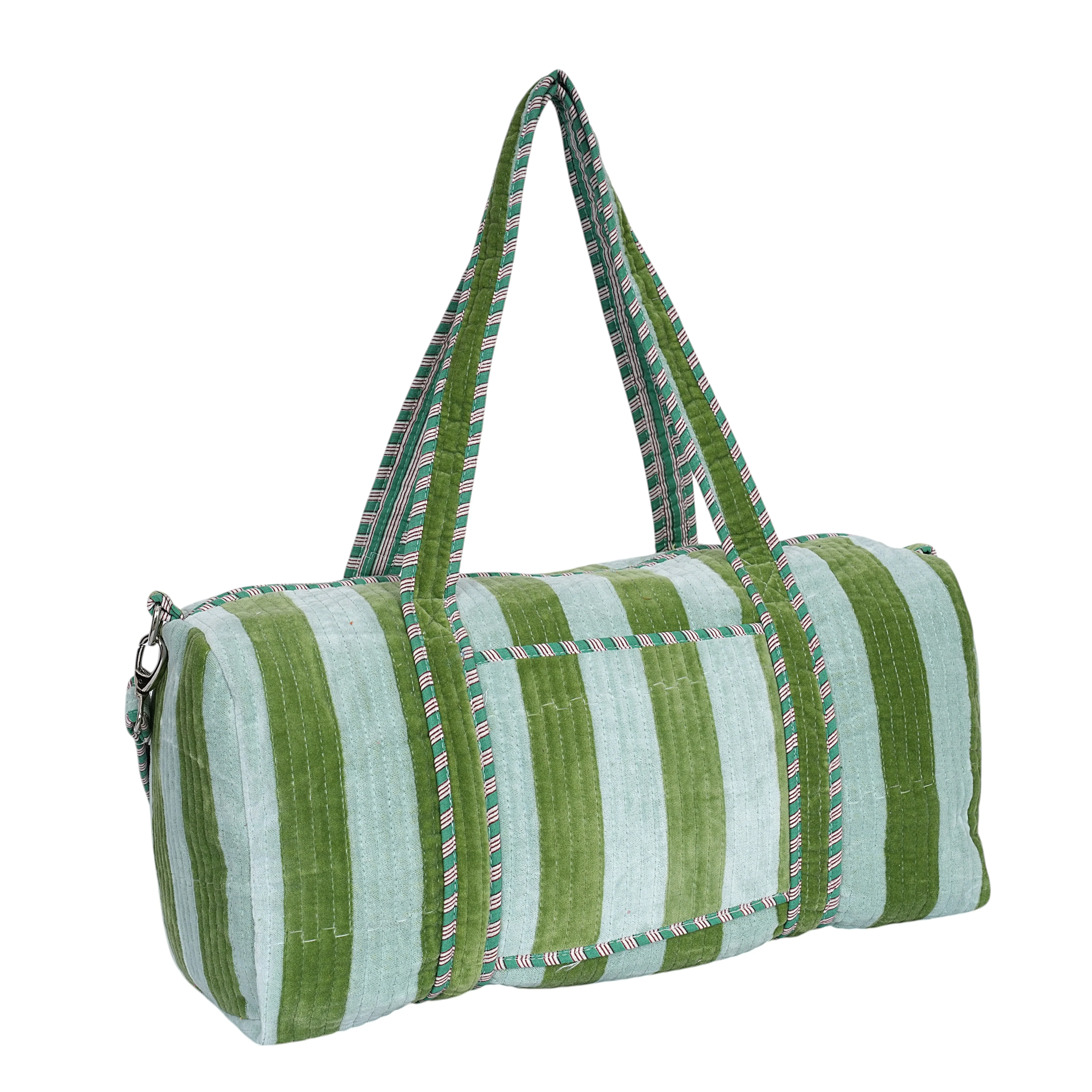 The Striped Velvet Weekender - Image 53