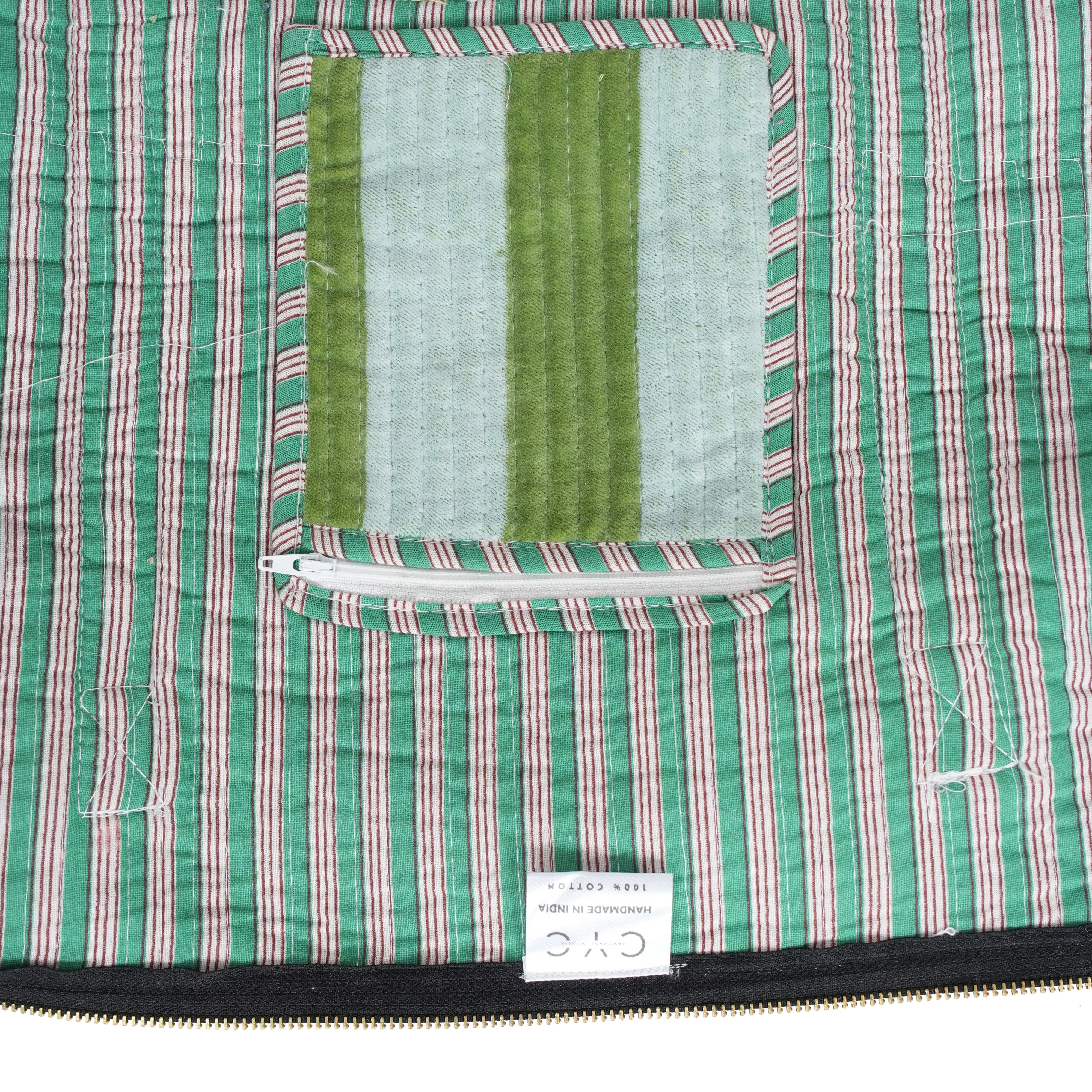 The Striped Velvet Weekender - Image 54