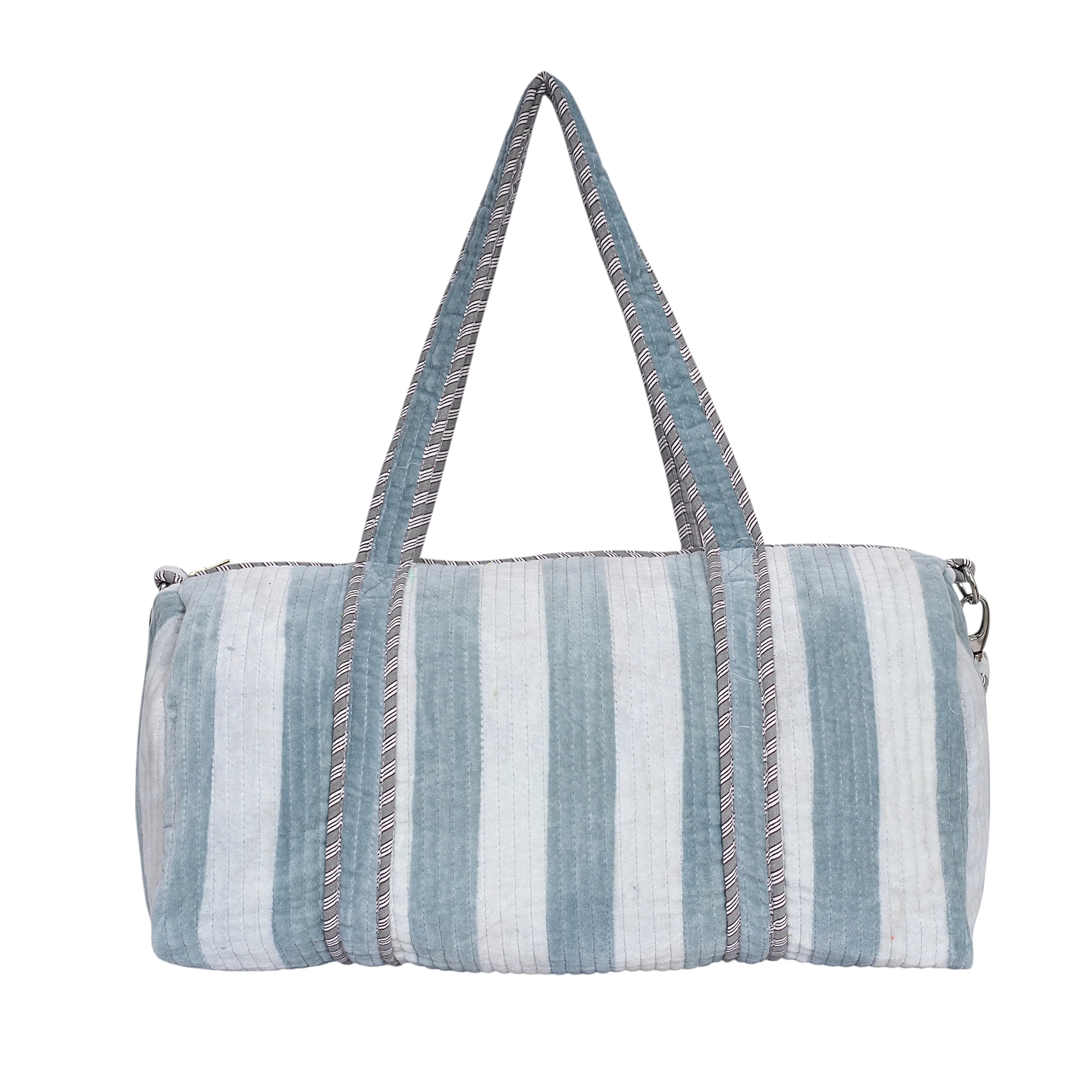 The Striped Velvet Weekender - Image 57