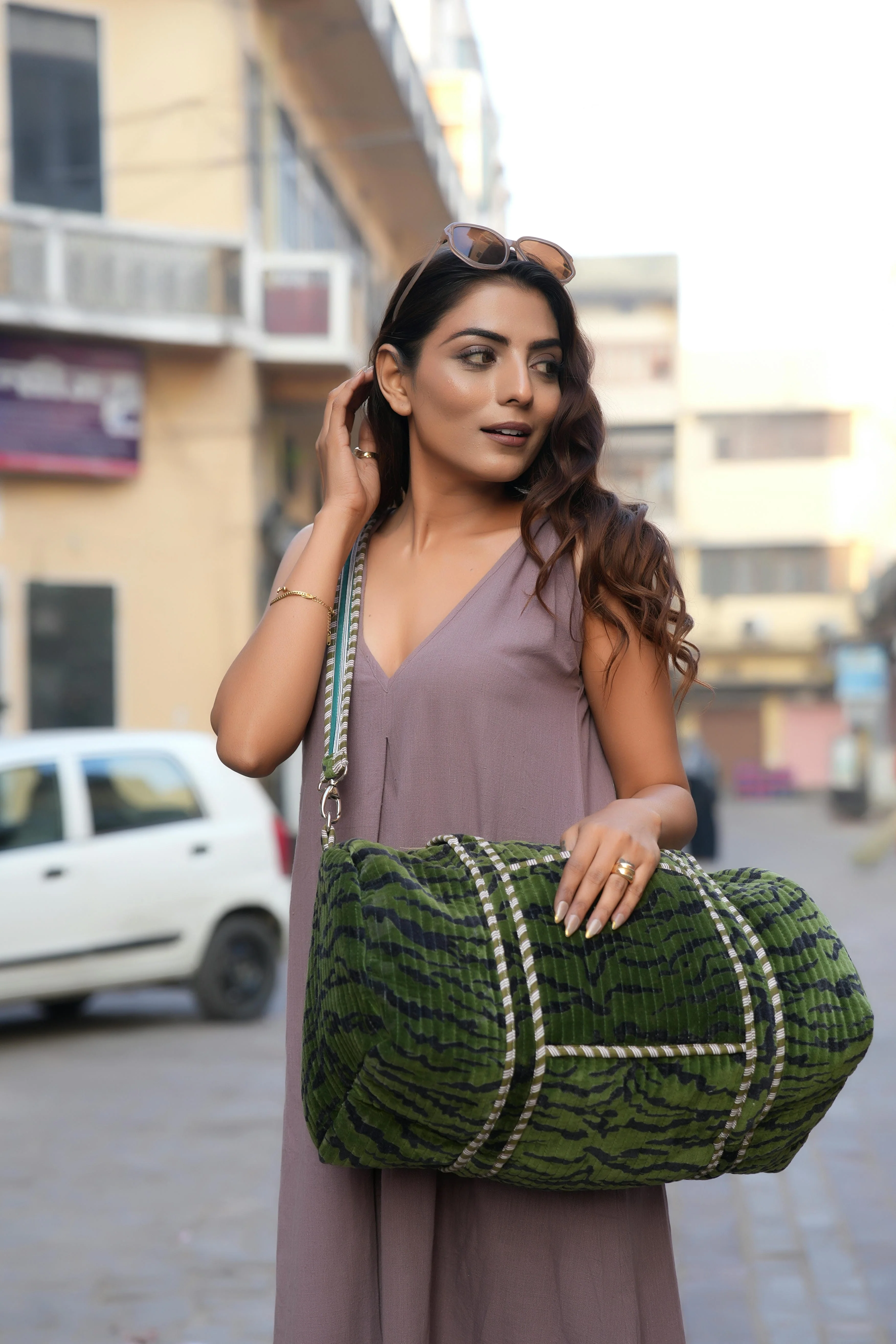 The Tiger Velvet Weekender - Image 13