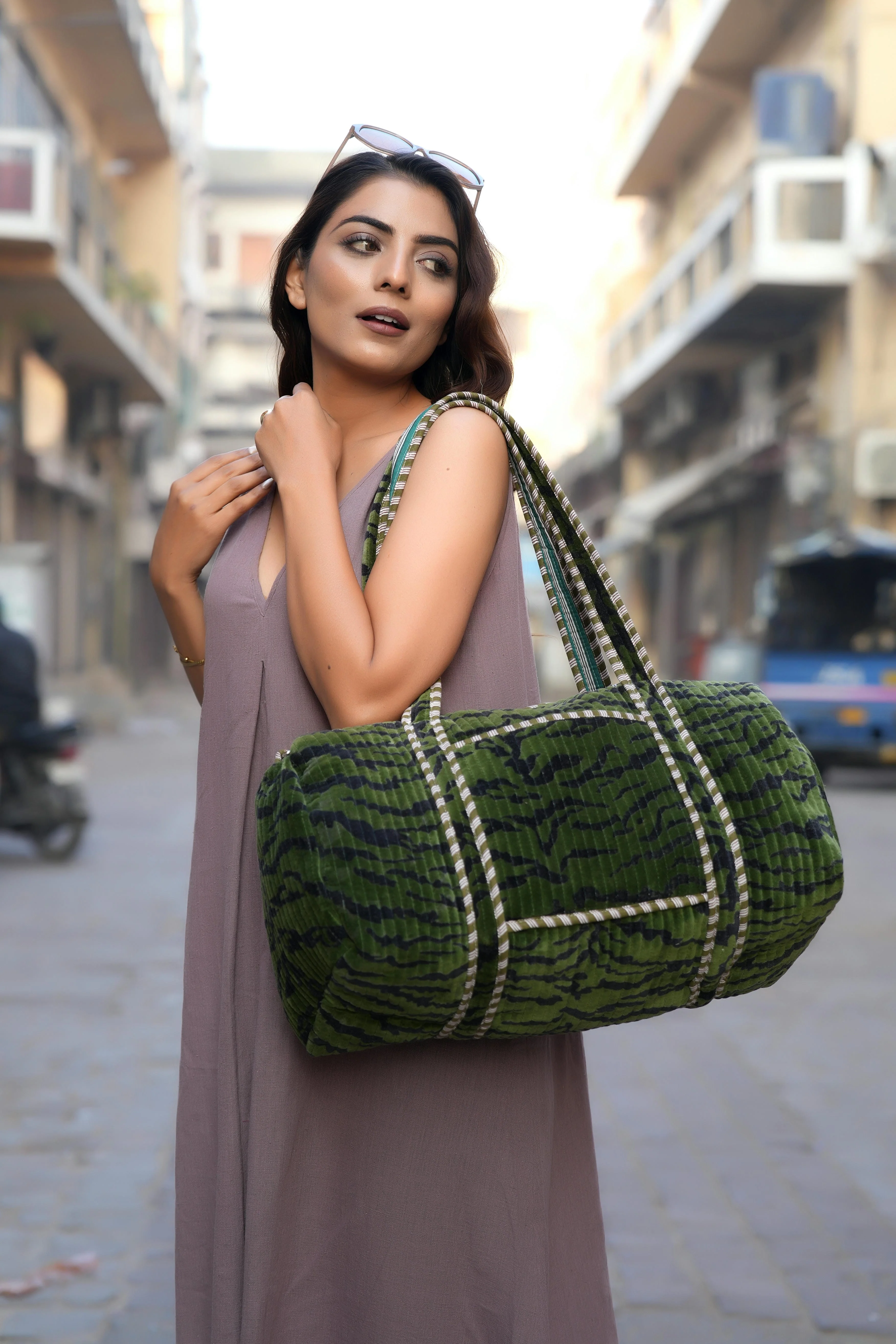 The Tiger Velvet Weekender - Image 17