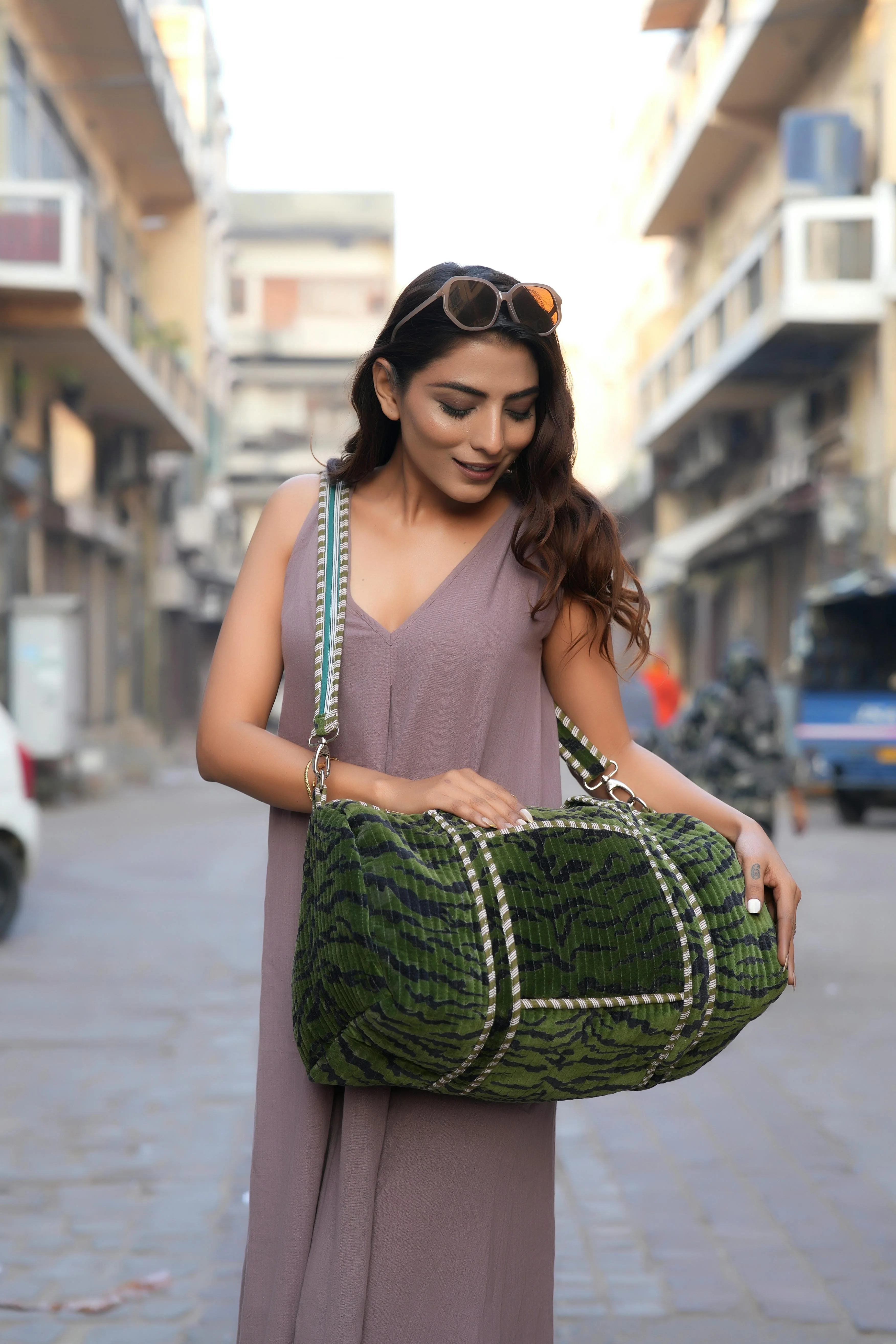 The Tiger Velvet Weekender - Image 18