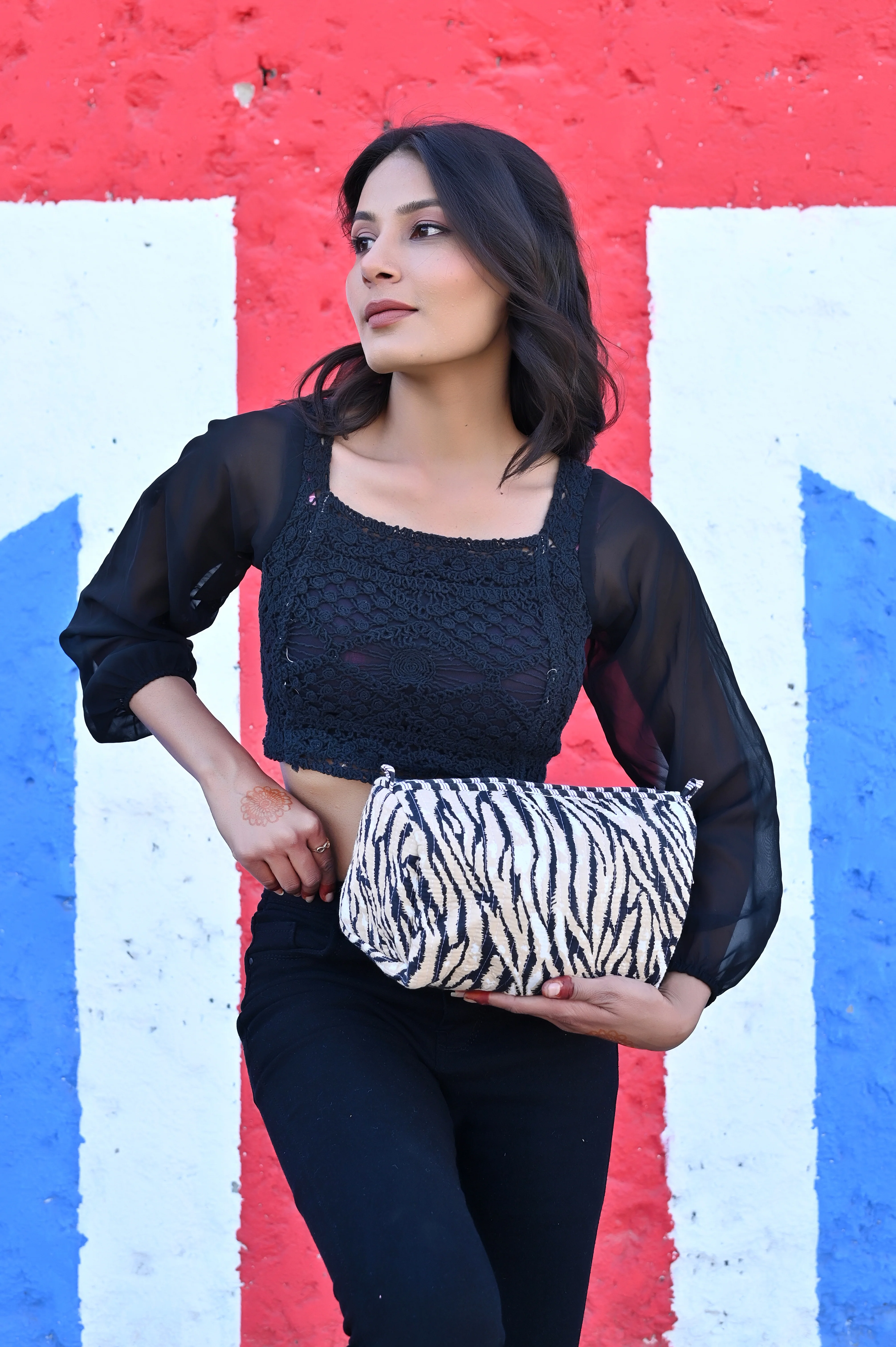 The Tiger Stripe Cotton Travel Set - Image 13