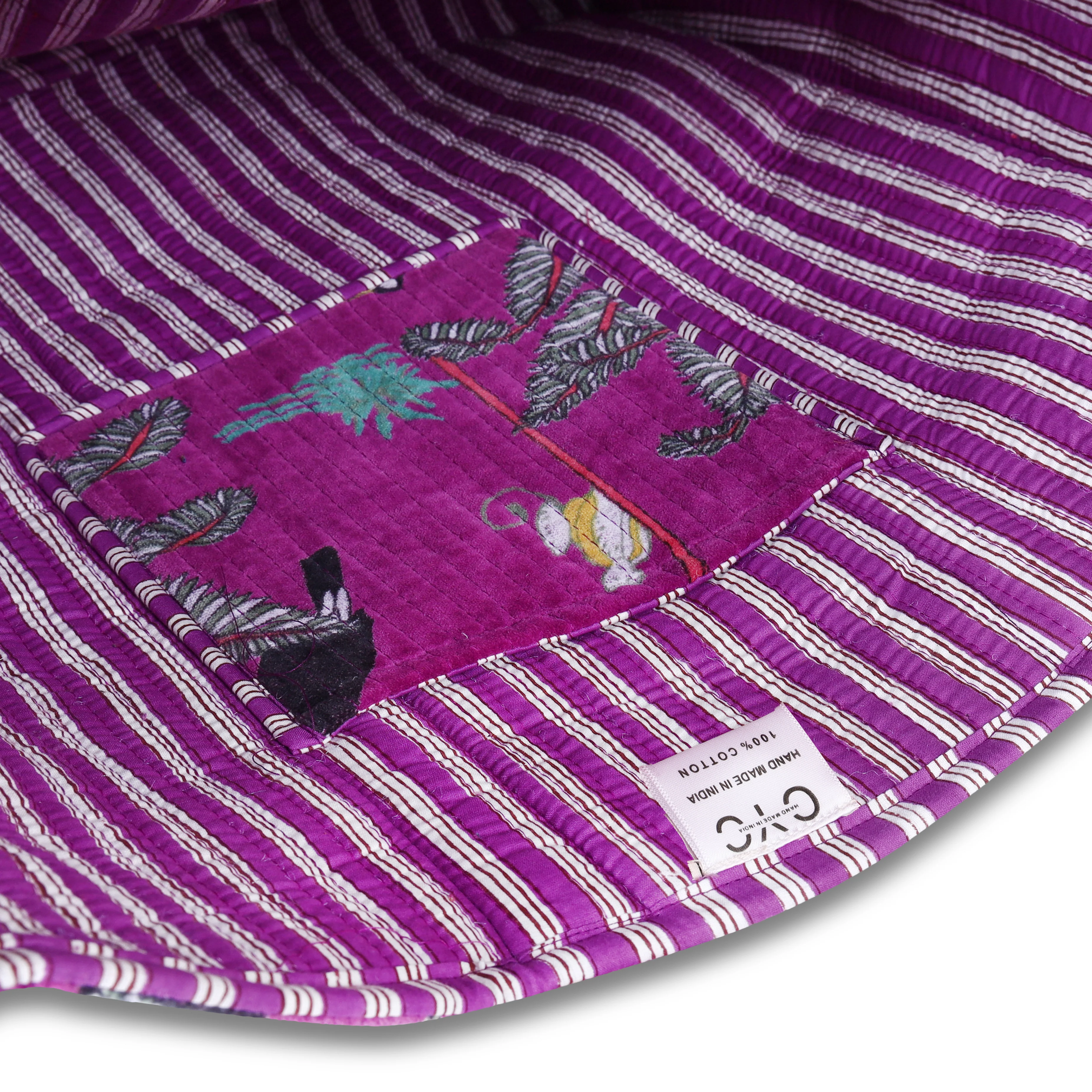 The Jungle Tote in Velvet - Image 10