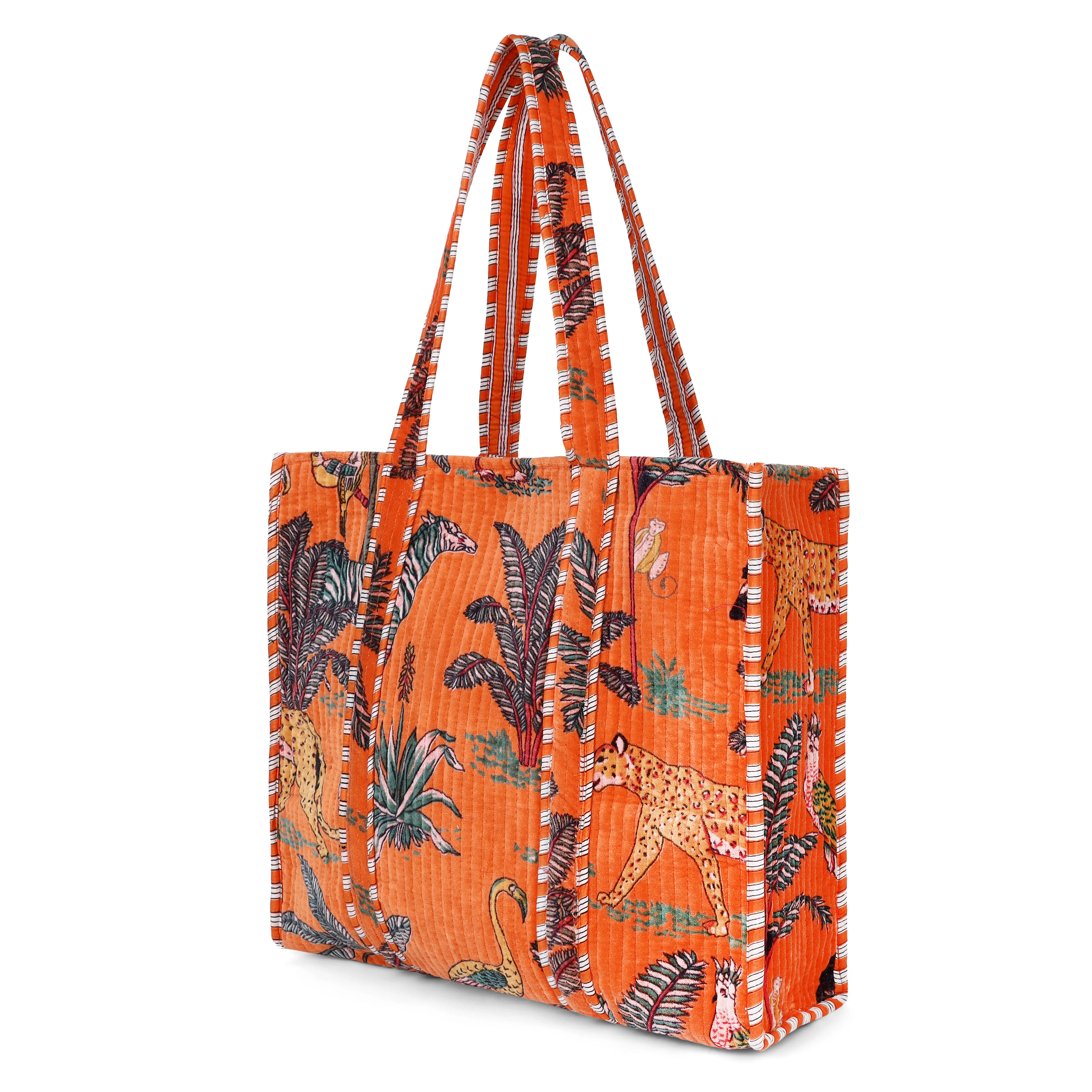 The Jungle Tote in Velvet - Image 13