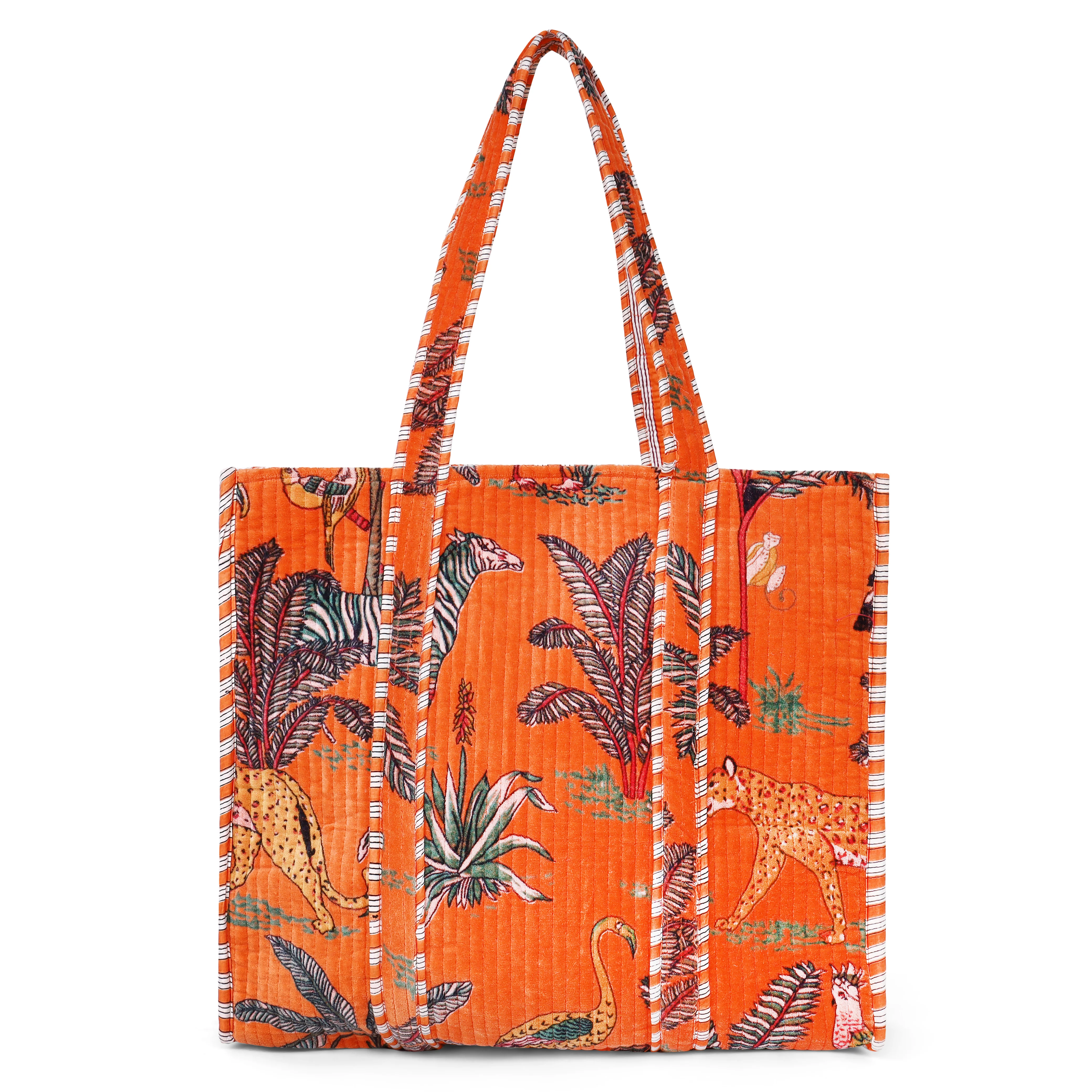 The Jungle Tote in Velvet - Image 15