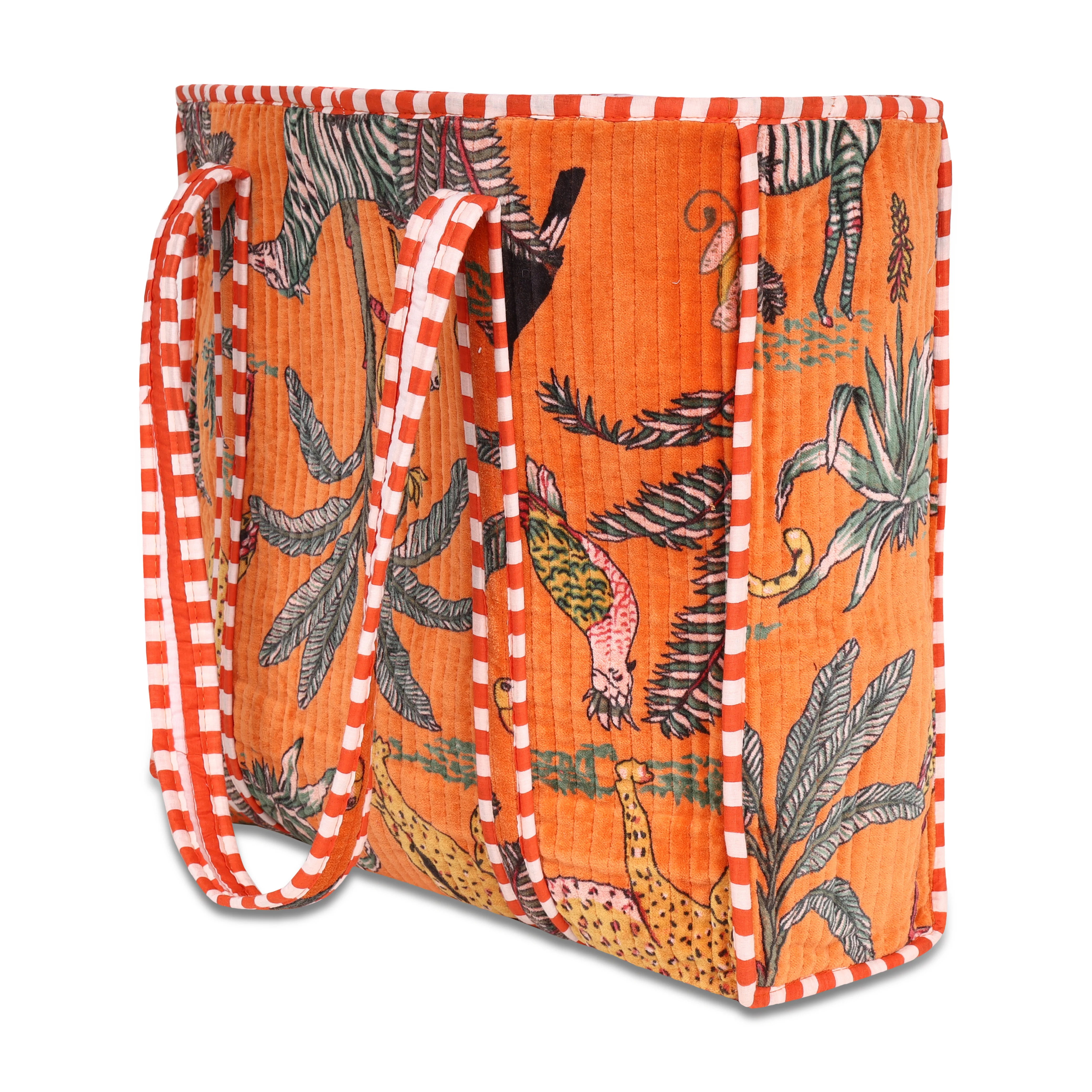 The Jungle Tote in Velvet - Image 17