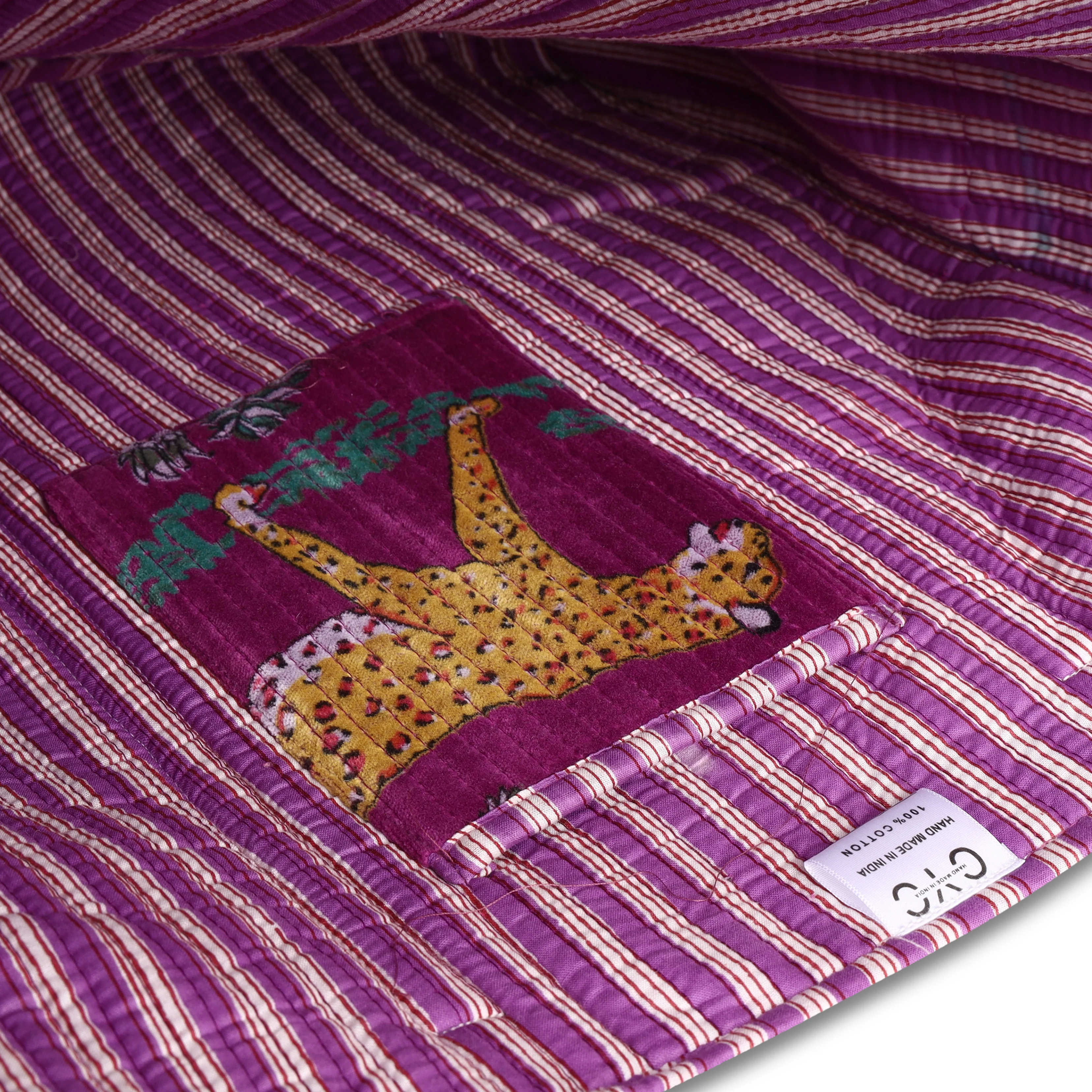 The Jungle Tote in Velvet - Image 18