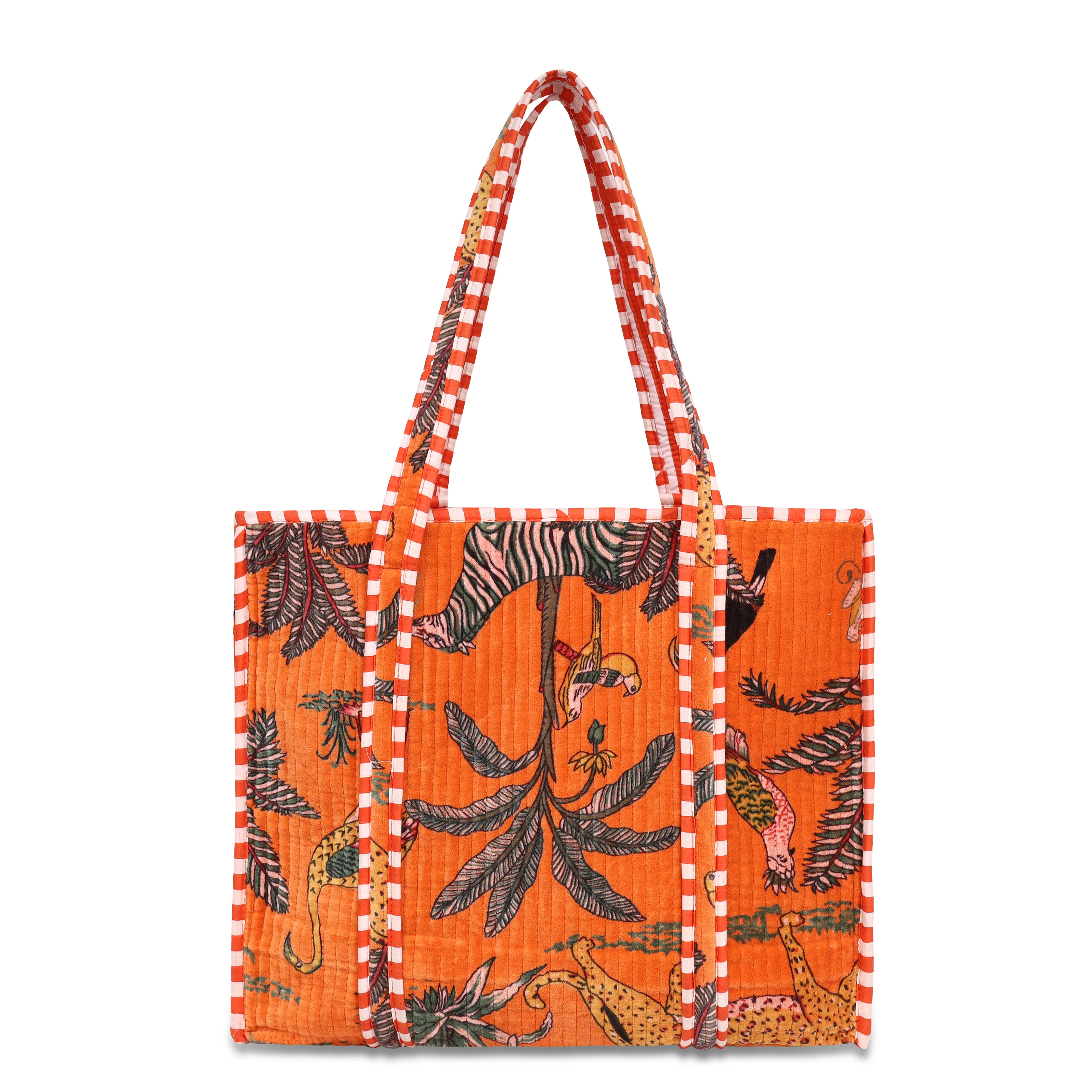 The Jungle Tote in Velvet - Image 21