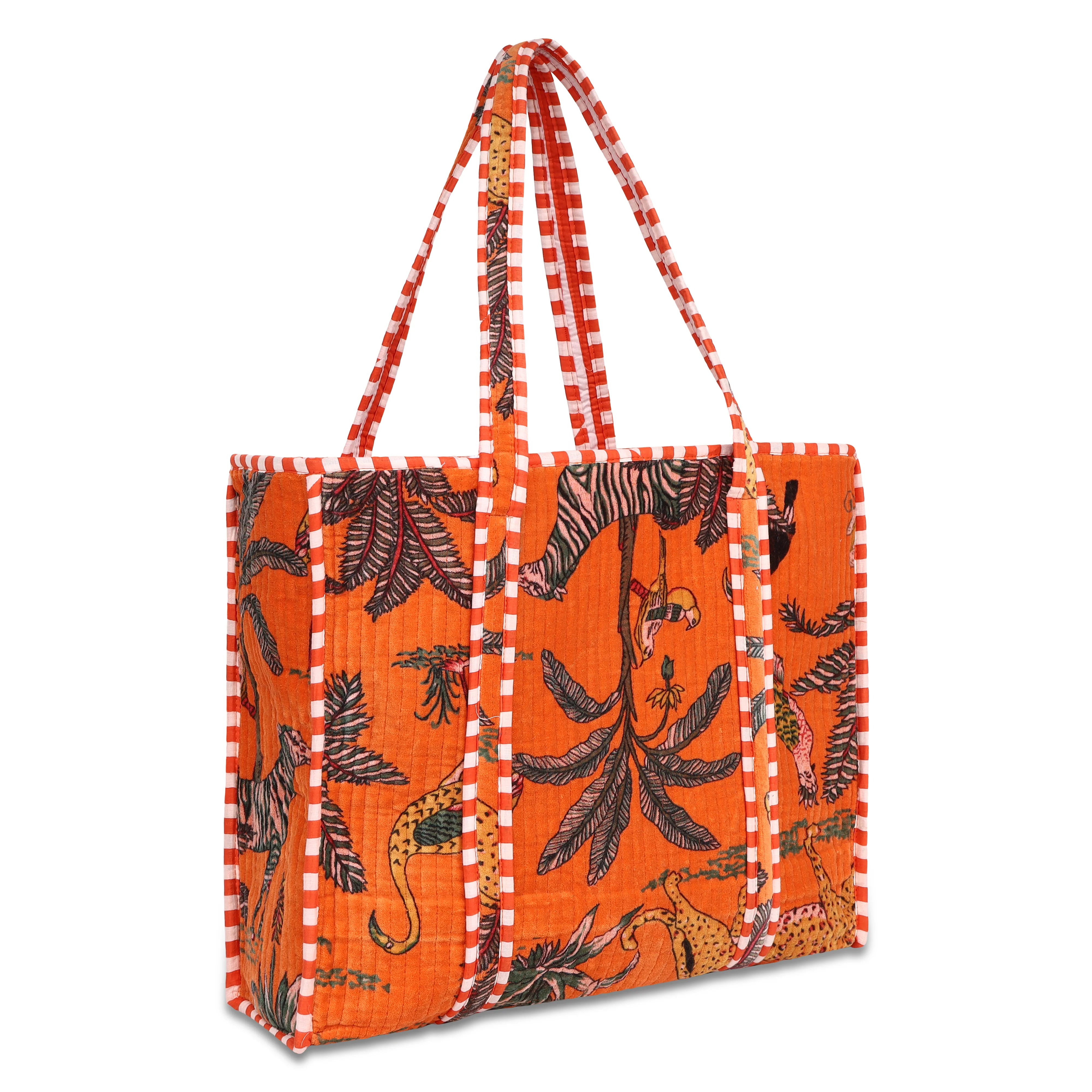 The Jungle Tote in Velvet - Image 22