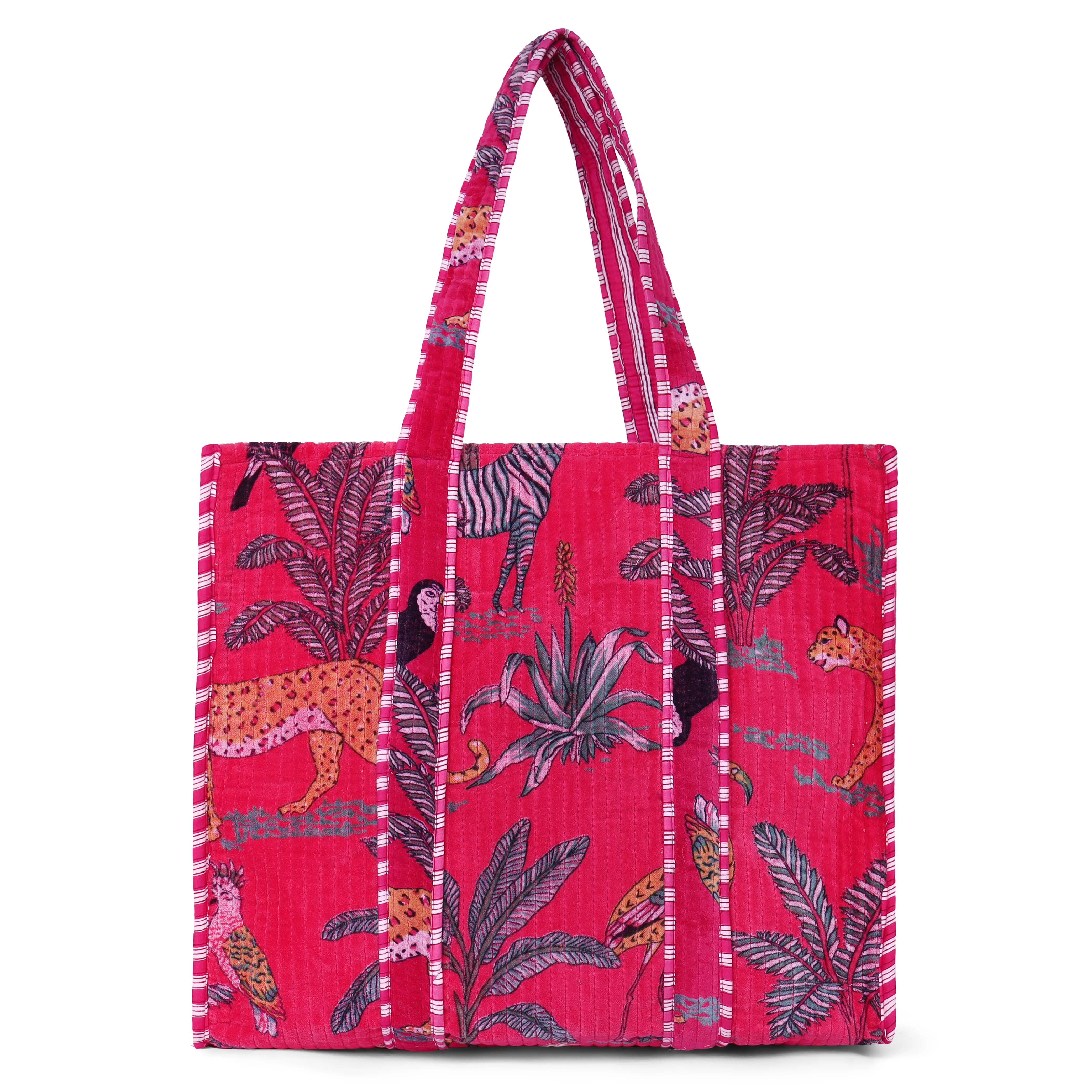 The Jungle Tote in Velvet - Image 27