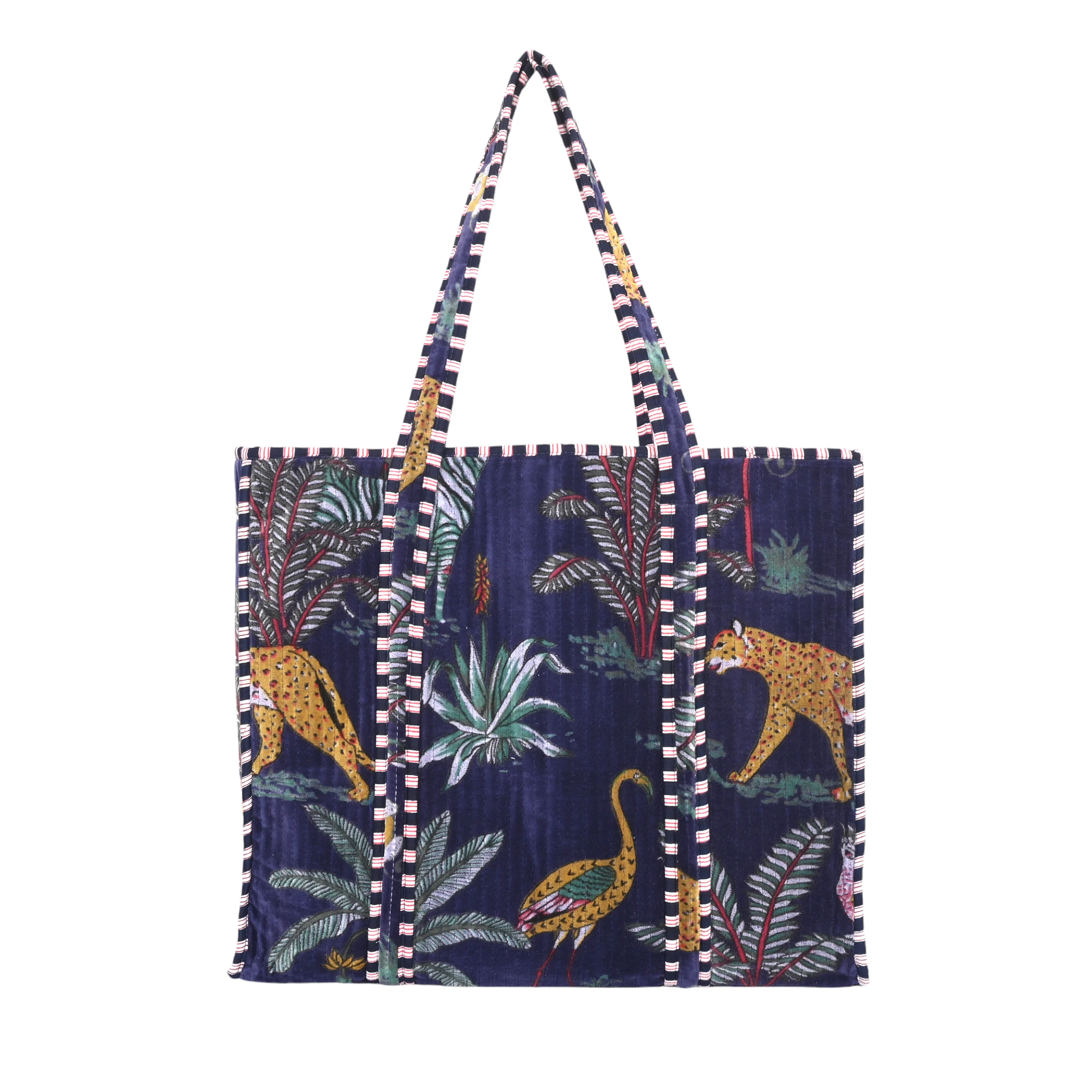 The Jungle Tote in Velvet - Image 38