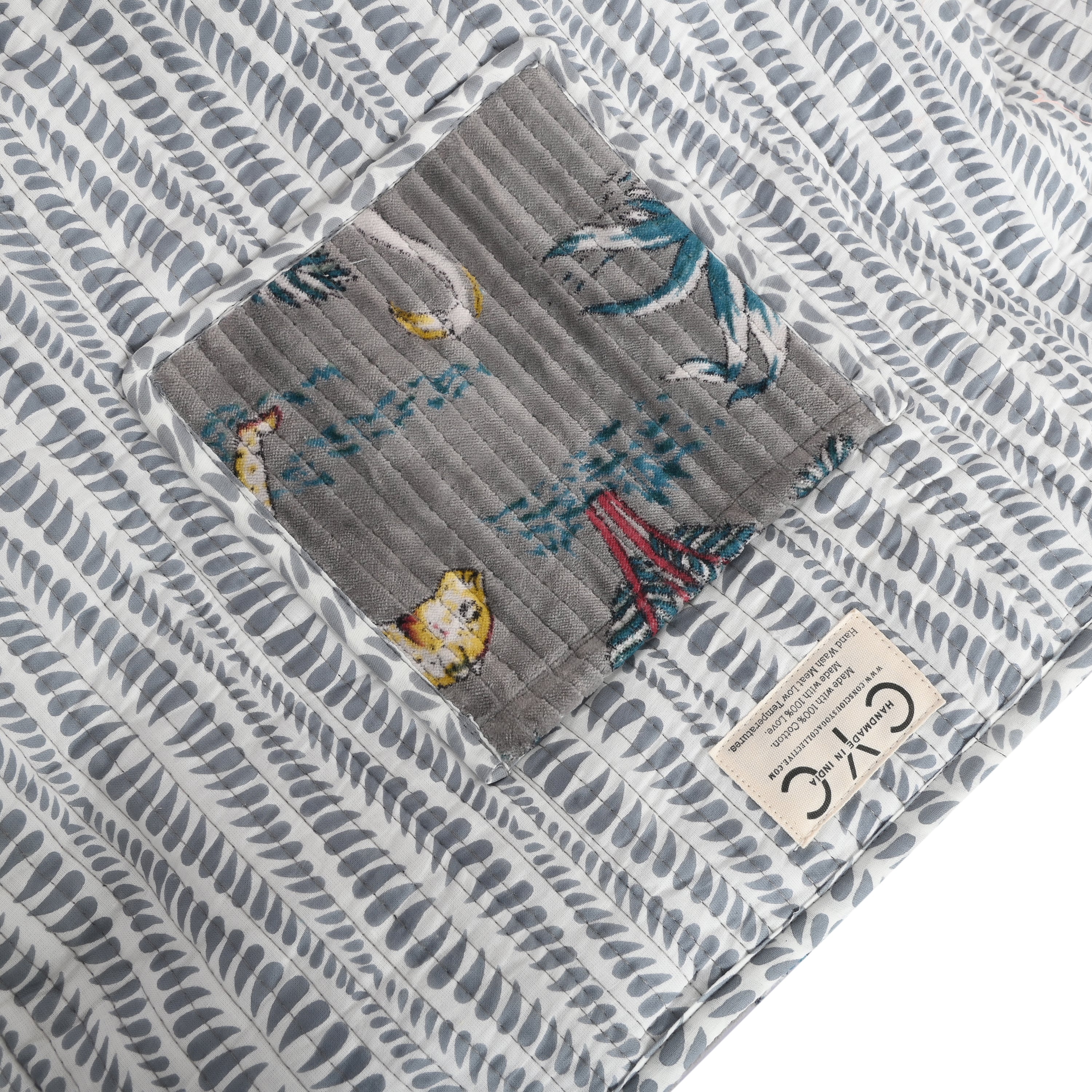 The Jungle Tote in Velvet - Image 43