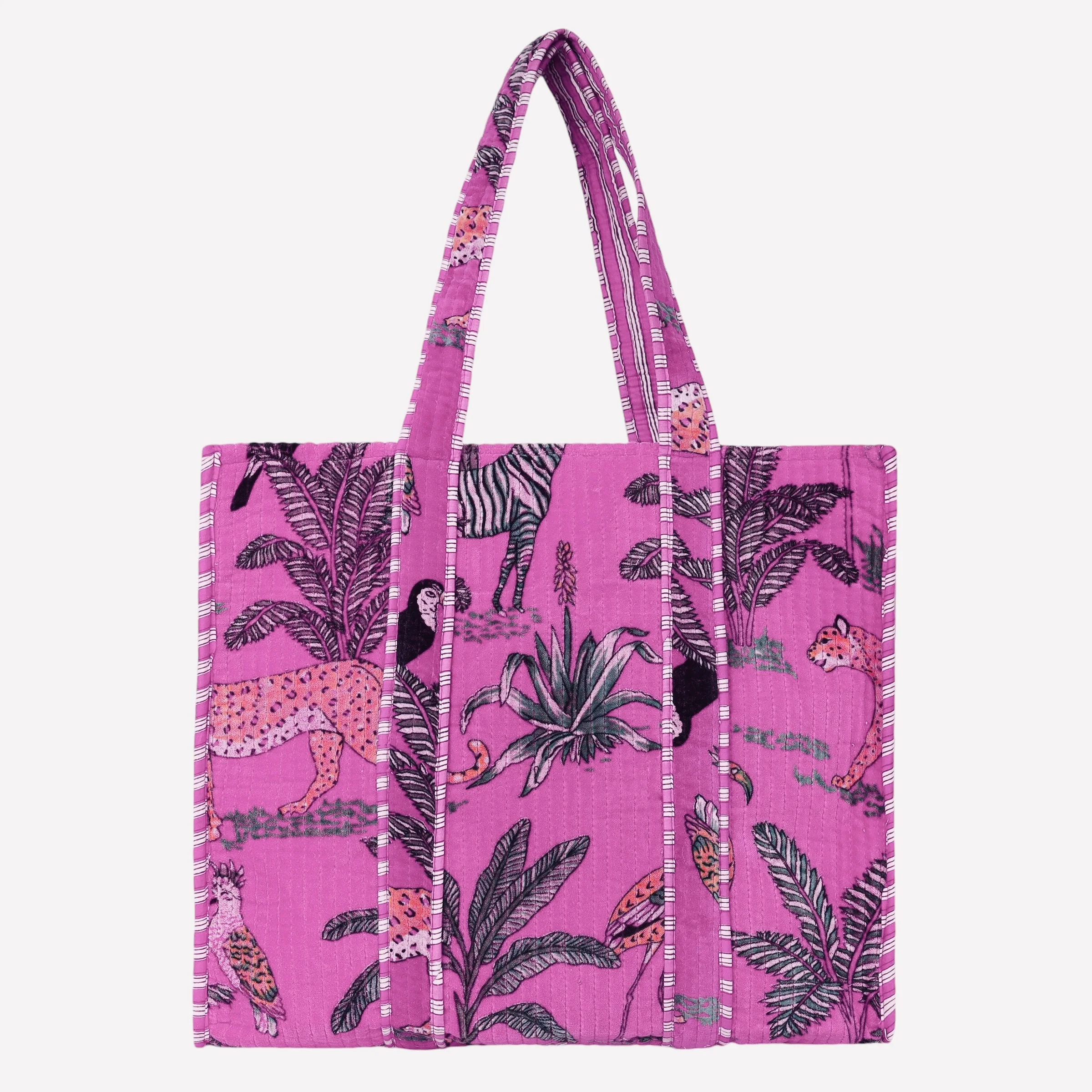 The Jungle Tote in Velvet - Image 47