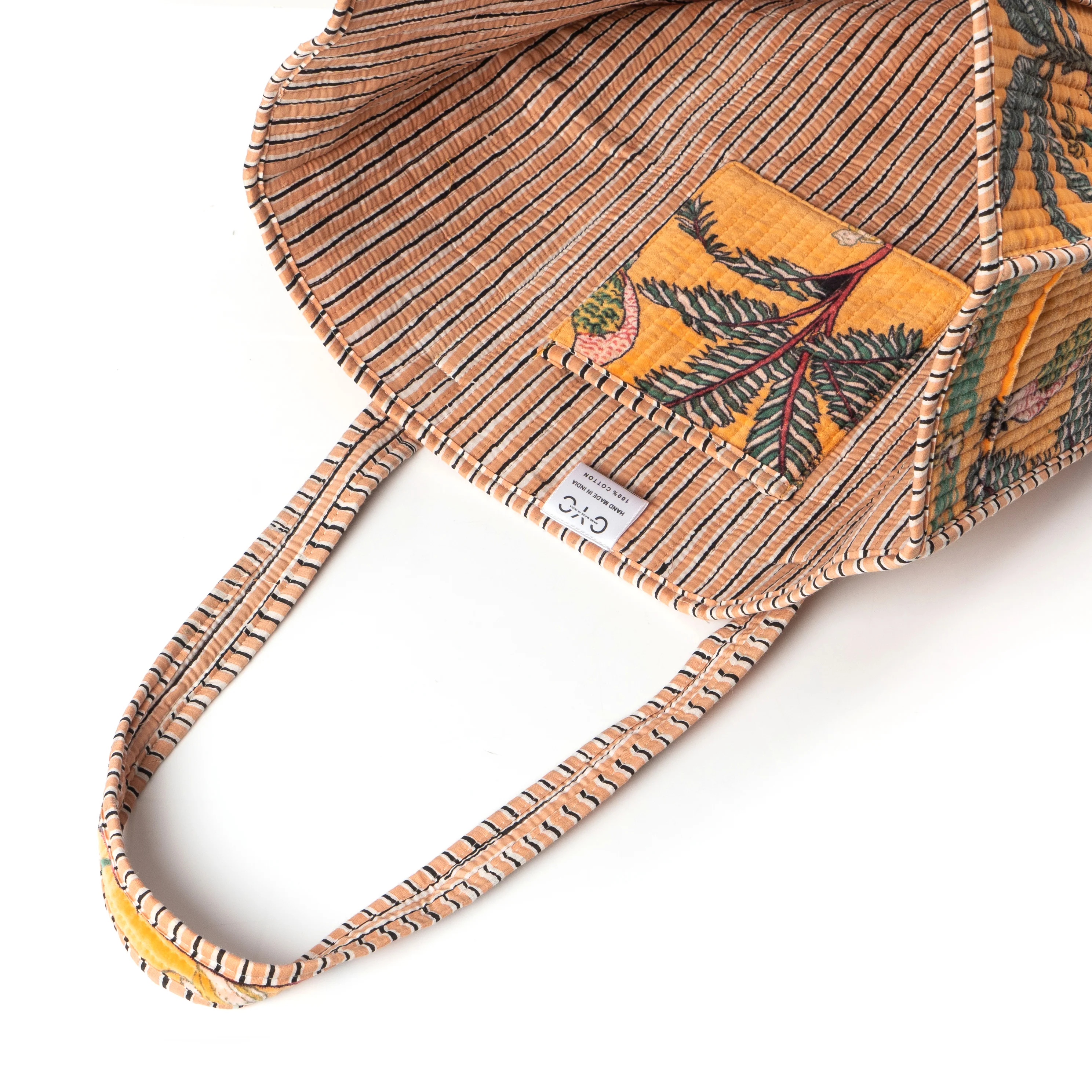 The Jungle Tote in Velvet - Image 5