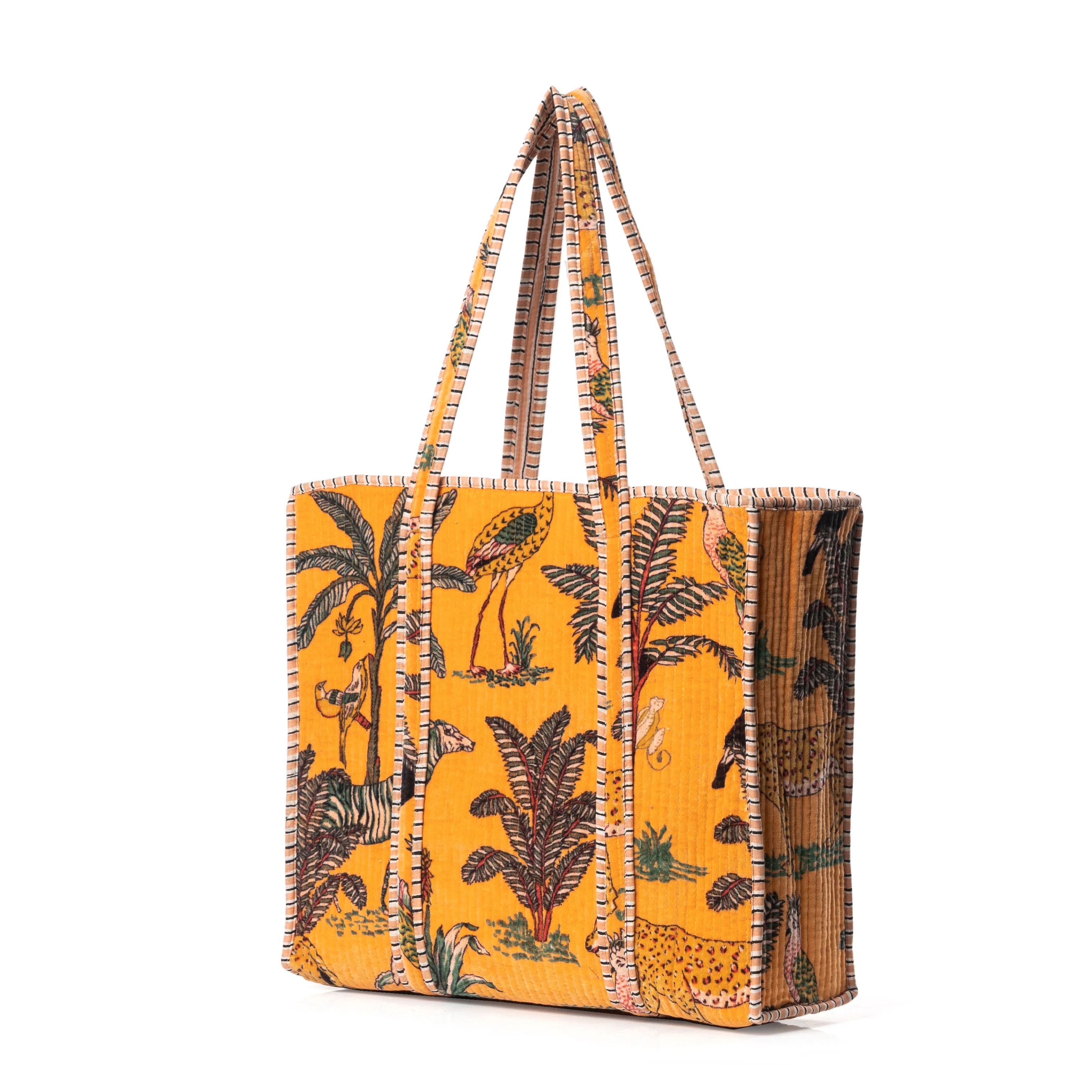 The Jungle Tote in Velvet - Image 53
