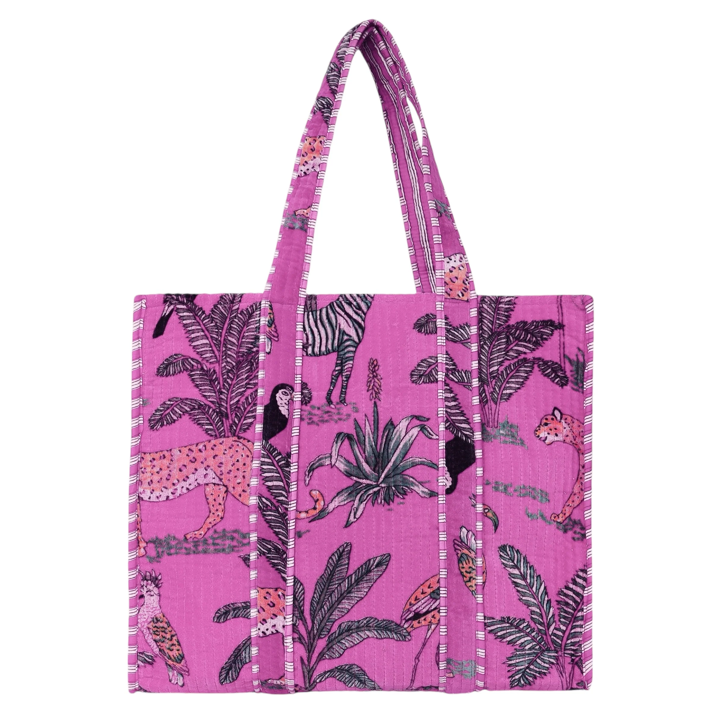 The Jungle Tote in Velvet - Image 59