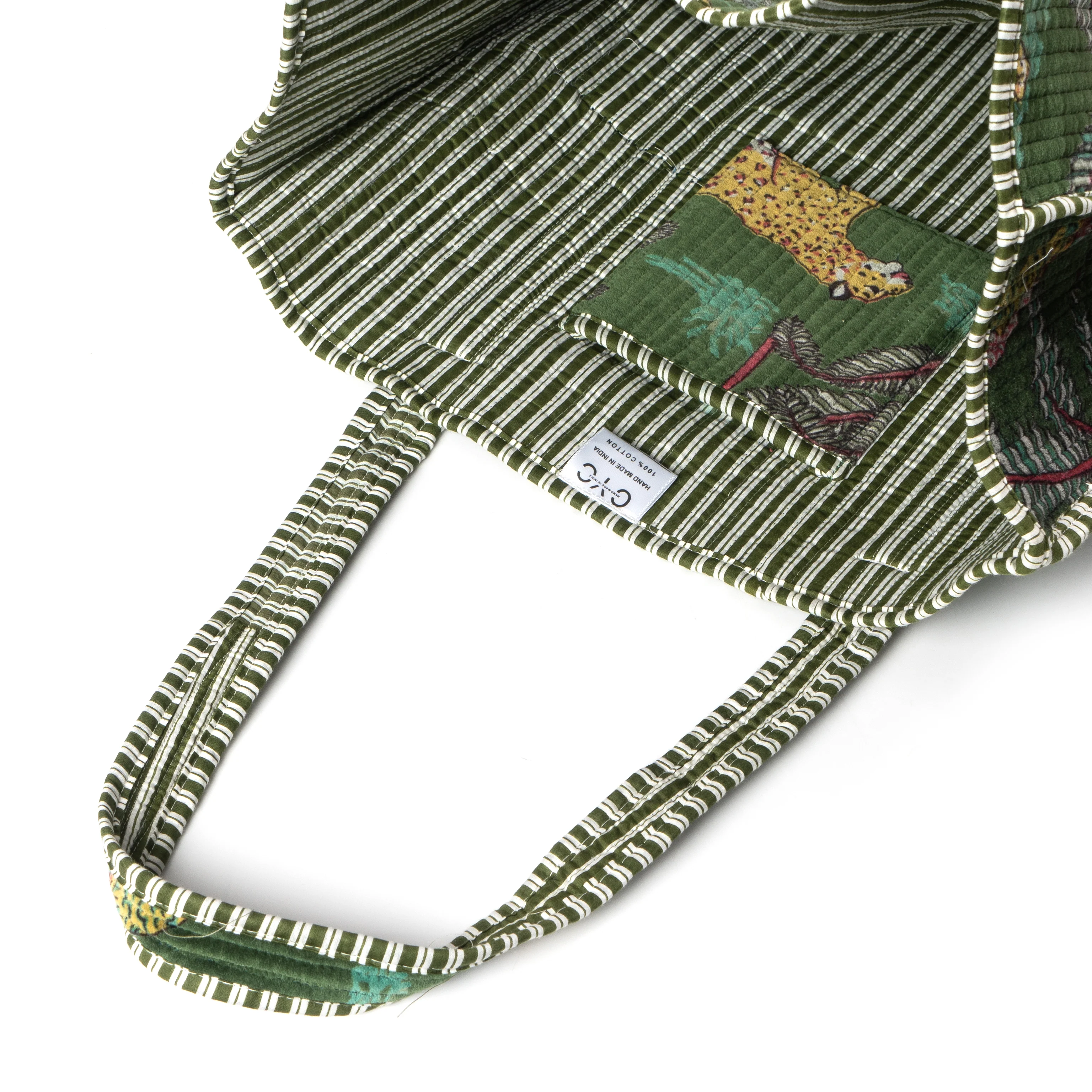 The Jungle Tote in Velvet - Image 6