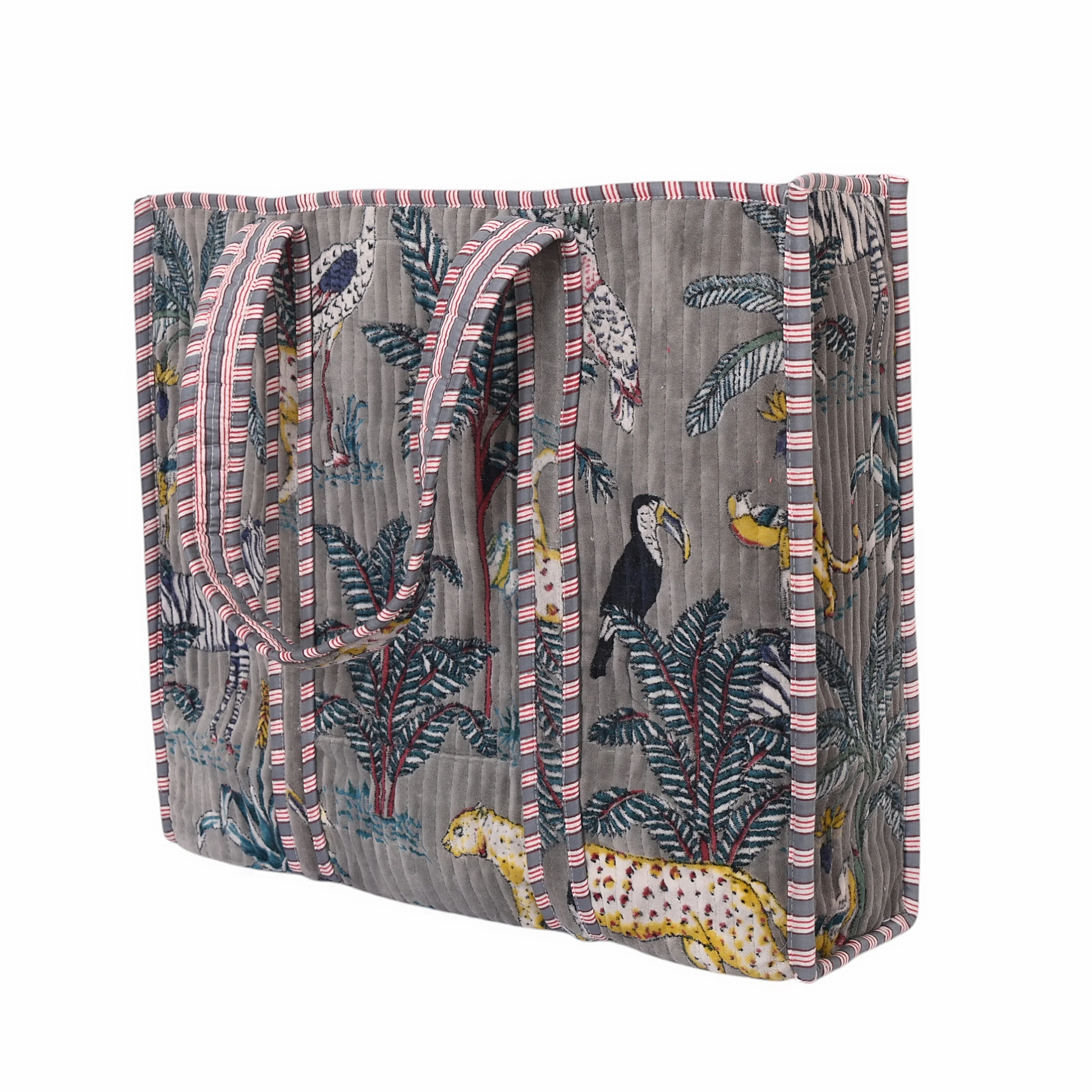The Jungle Tote in Velvet - Image 64