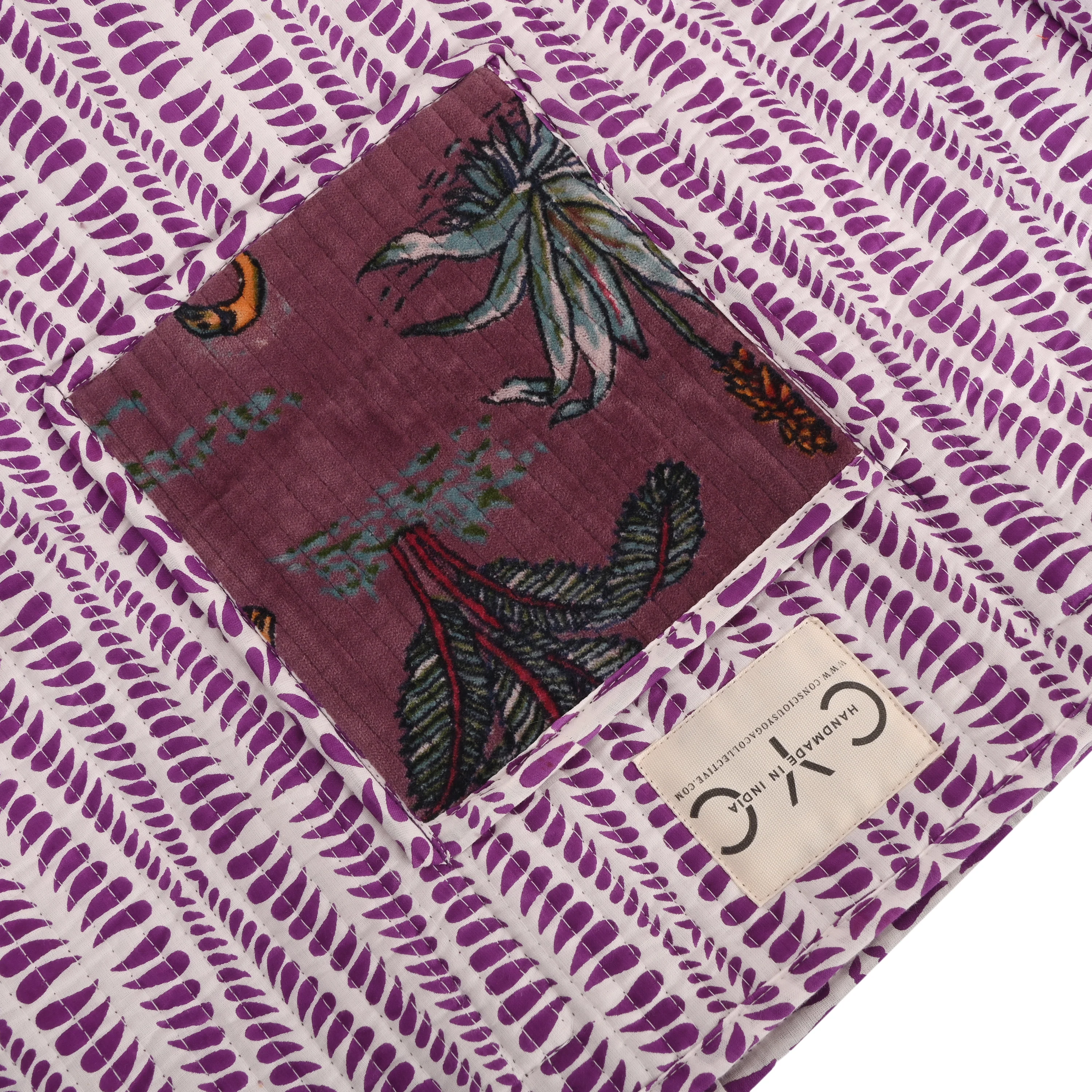 The Jungle Tote in Velvet - Image 70