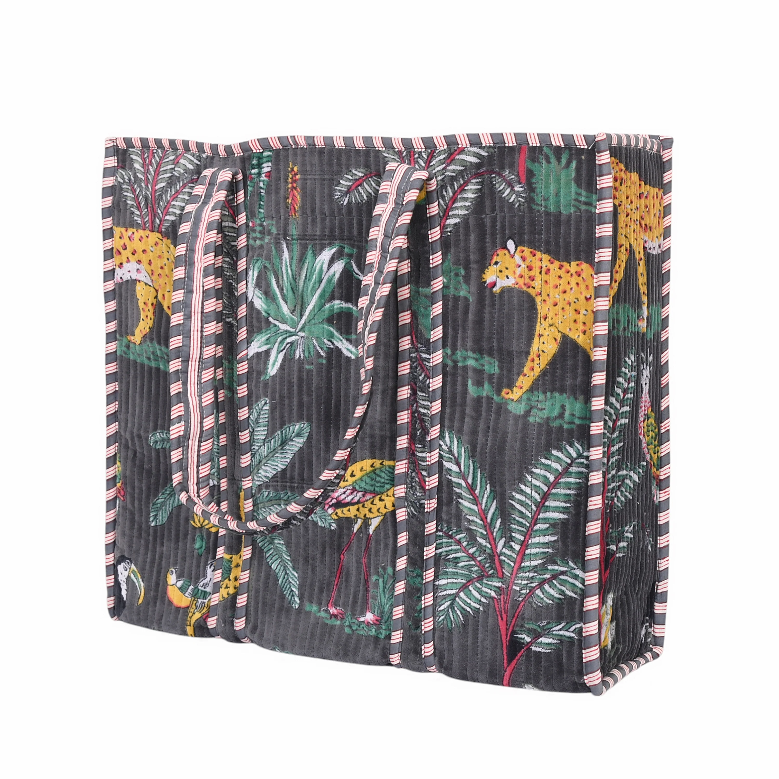 The Jungle Tote in Velvet - Image 71