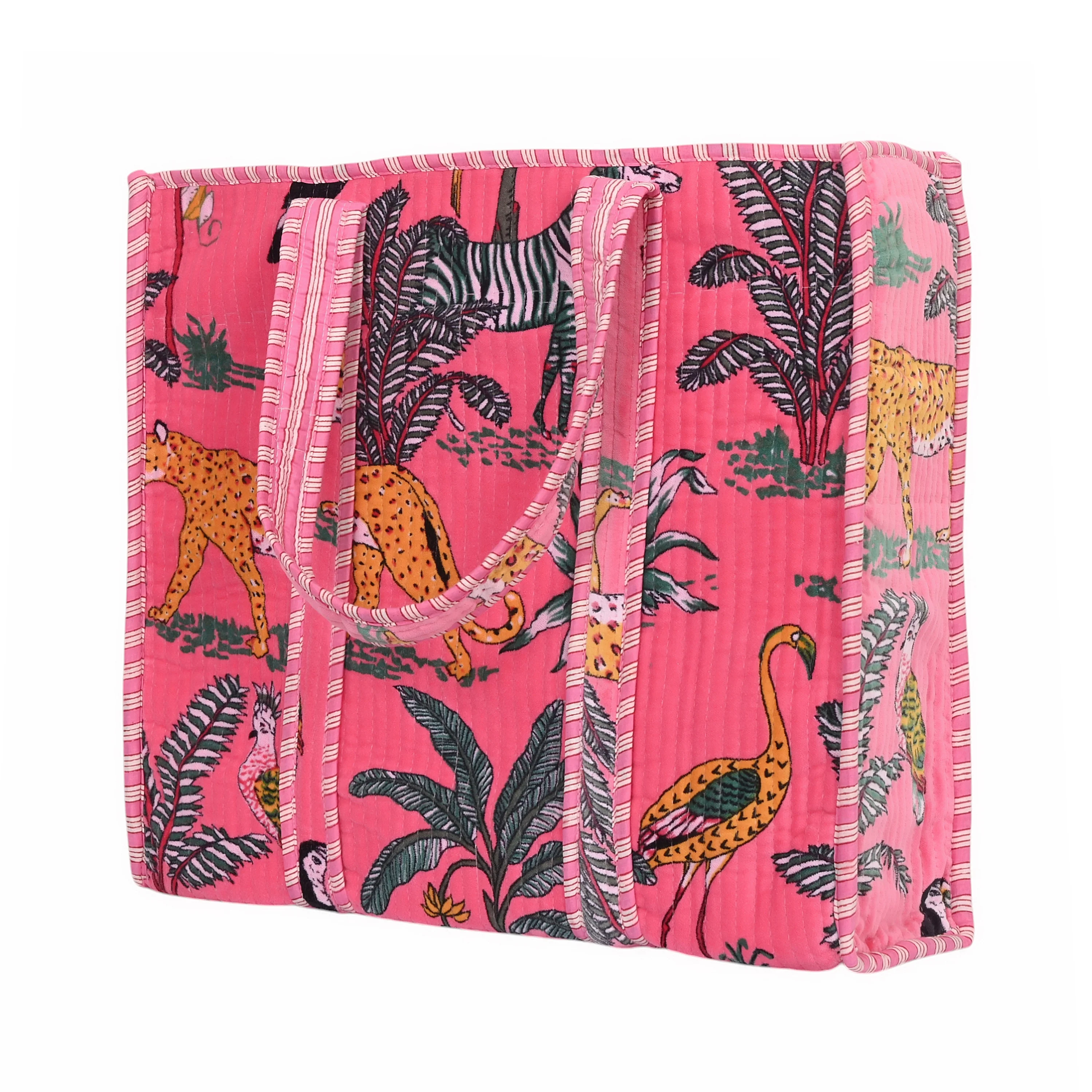 The Jungle Tote in Velvet - Image 80