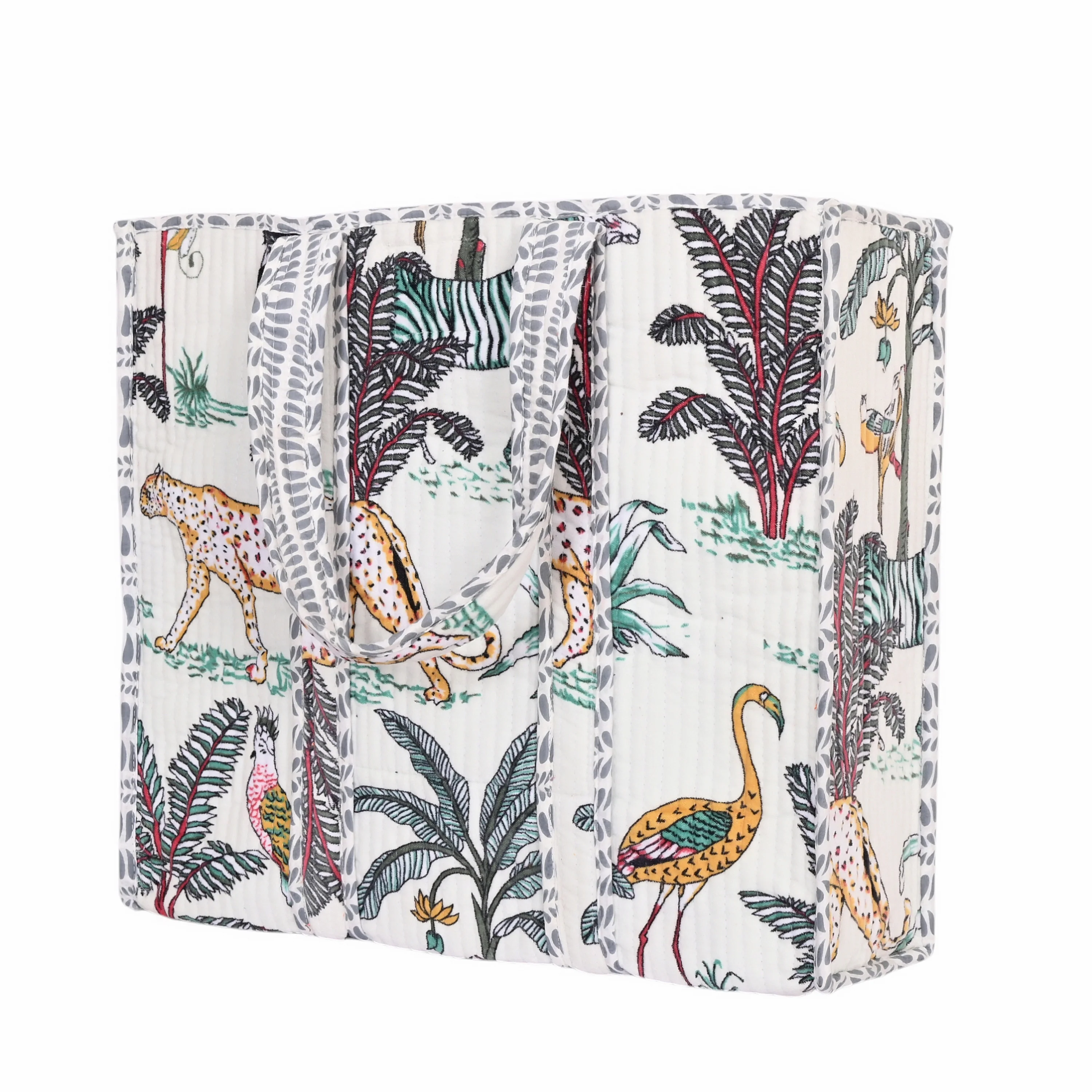 The Jungle Tote in Velvet - Image 88