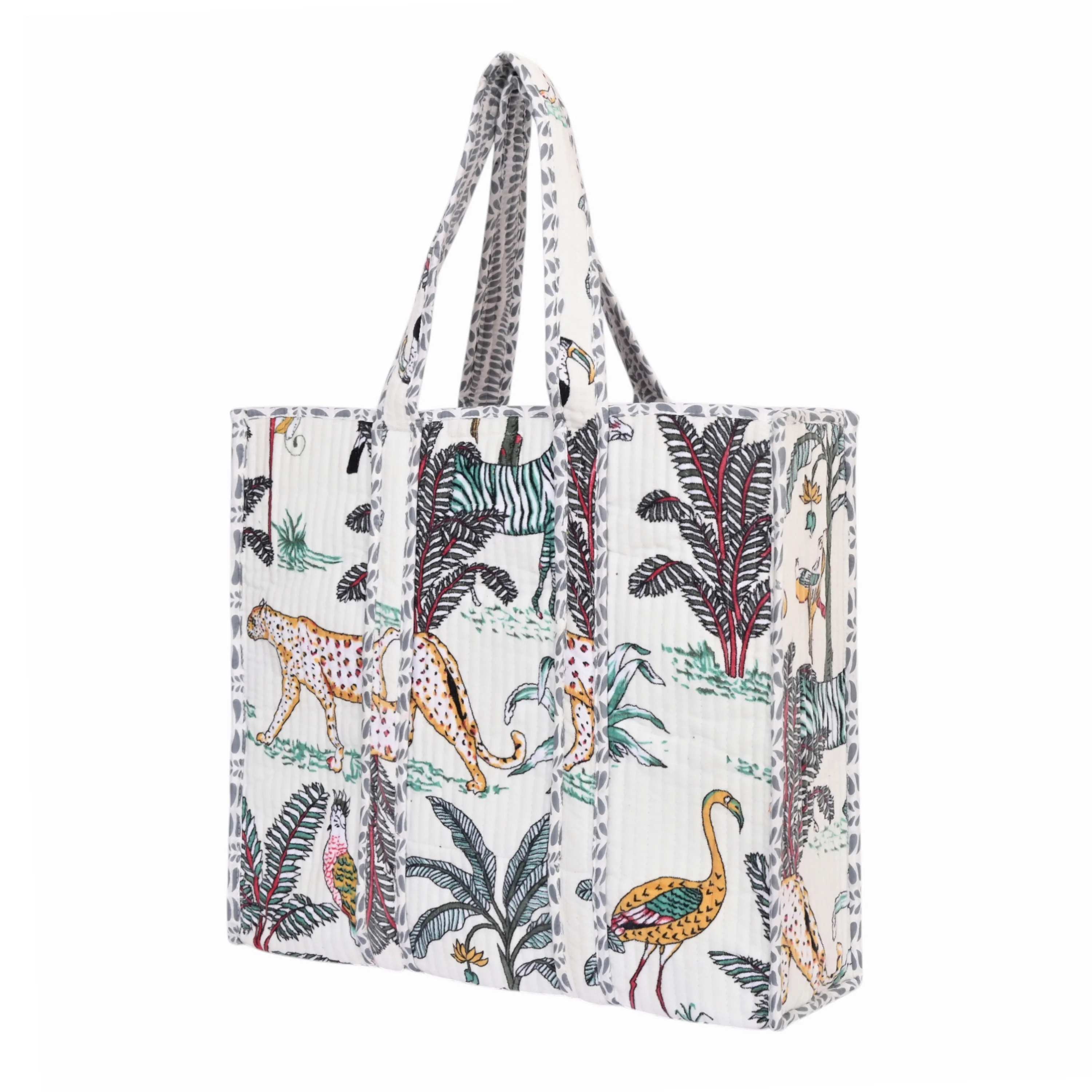 The Jungle Tote in Velvet - Image 89