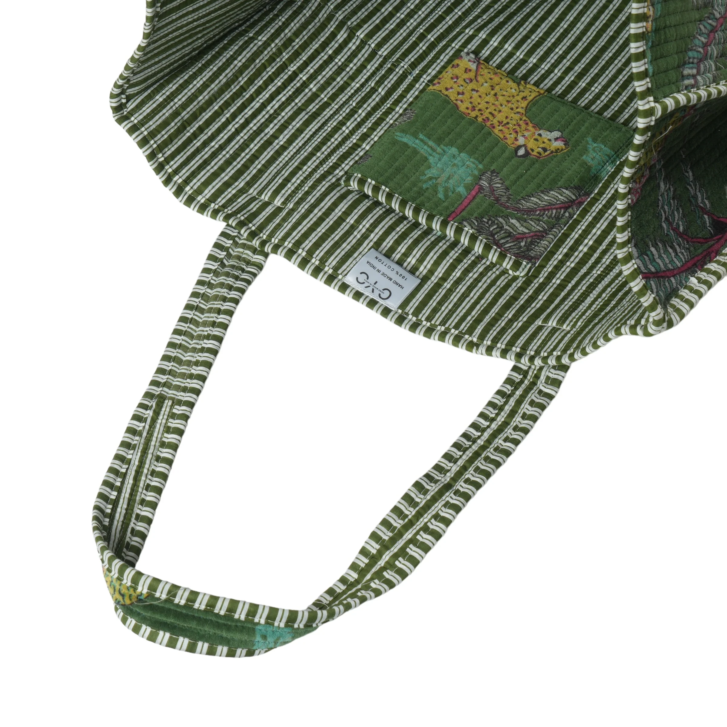 The Jungle Tote in Velvet - Image 9