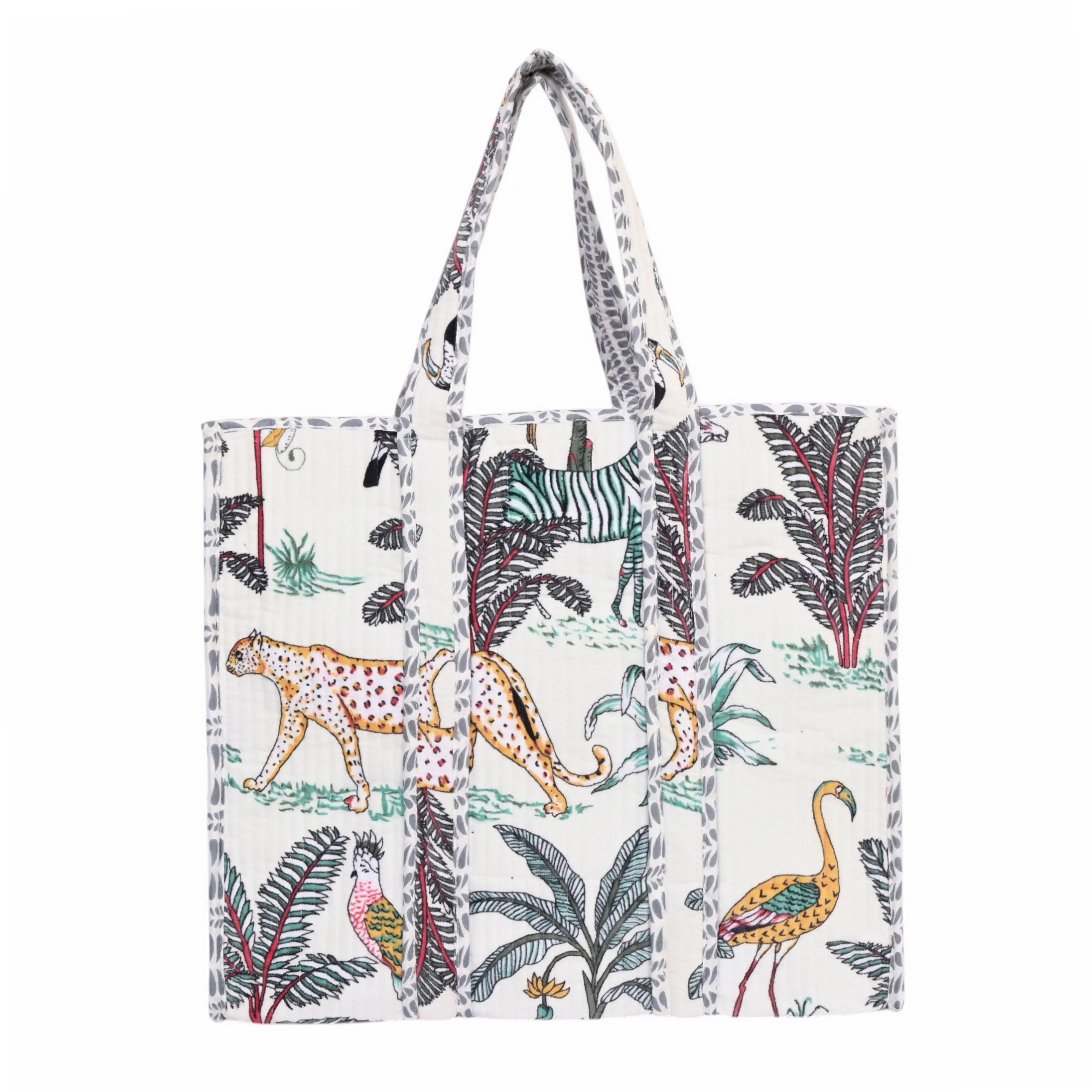 The Jungle Tote in Velvet - Image 90