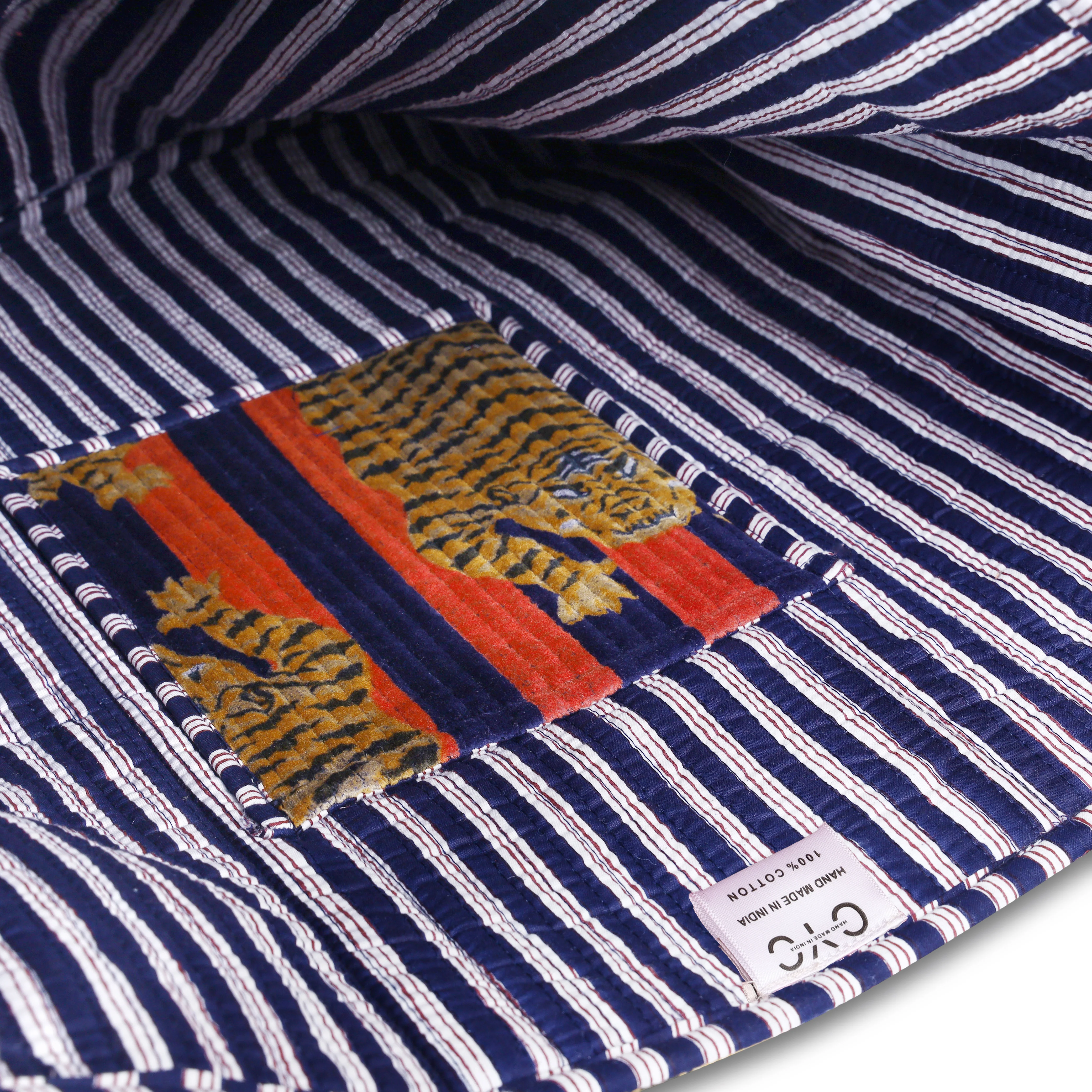 The Tibetan Tiger Tote in Velvet - Image 23