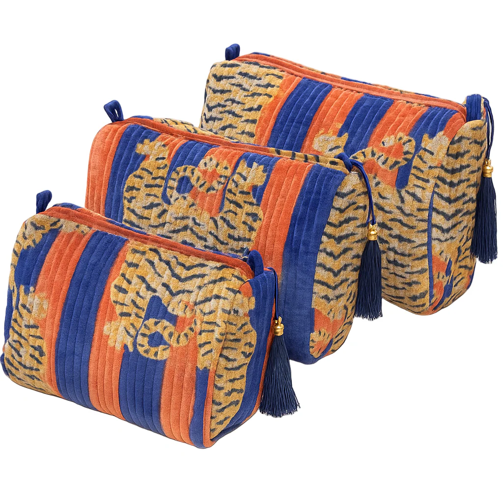 Tibetan Tiger Velvet 3 Piece Travel Set - Image 6